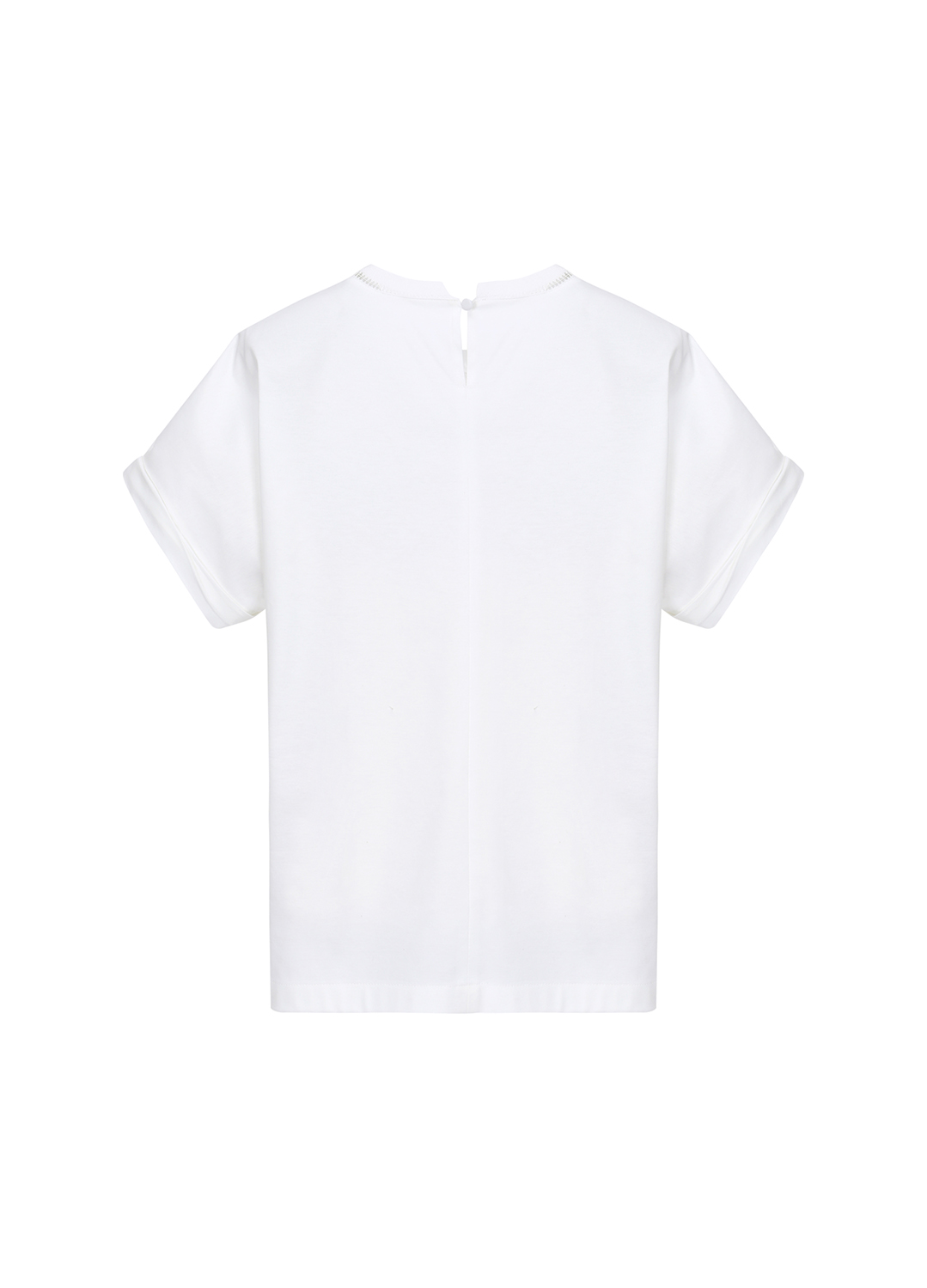 코튼 혼방 배색 레이스 포인트 티셔츠(sp역시즌 종료 비노출 22.10.21)_WHITE_7