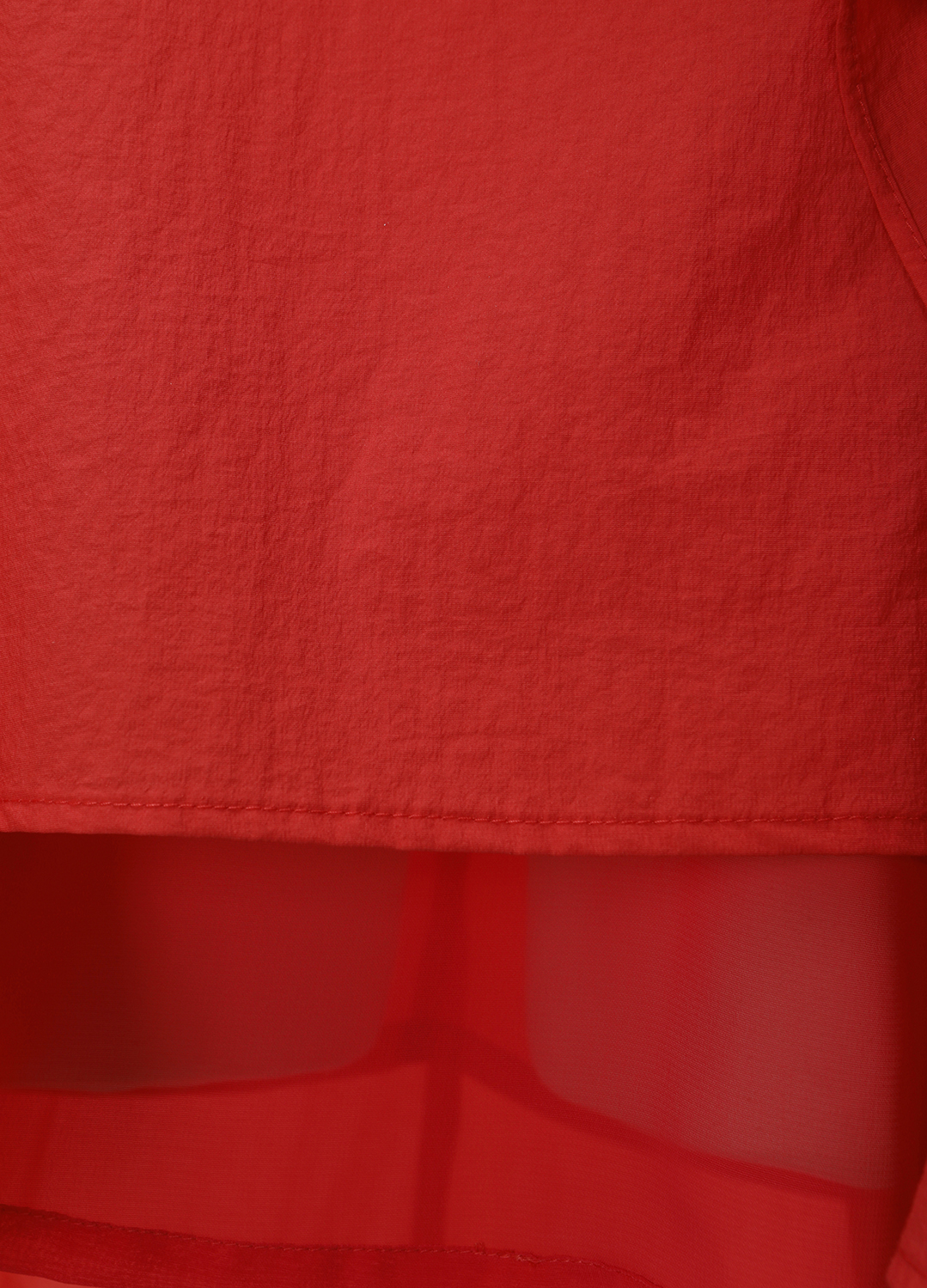 스트라이프 셔츠형 드레스_RED_4
