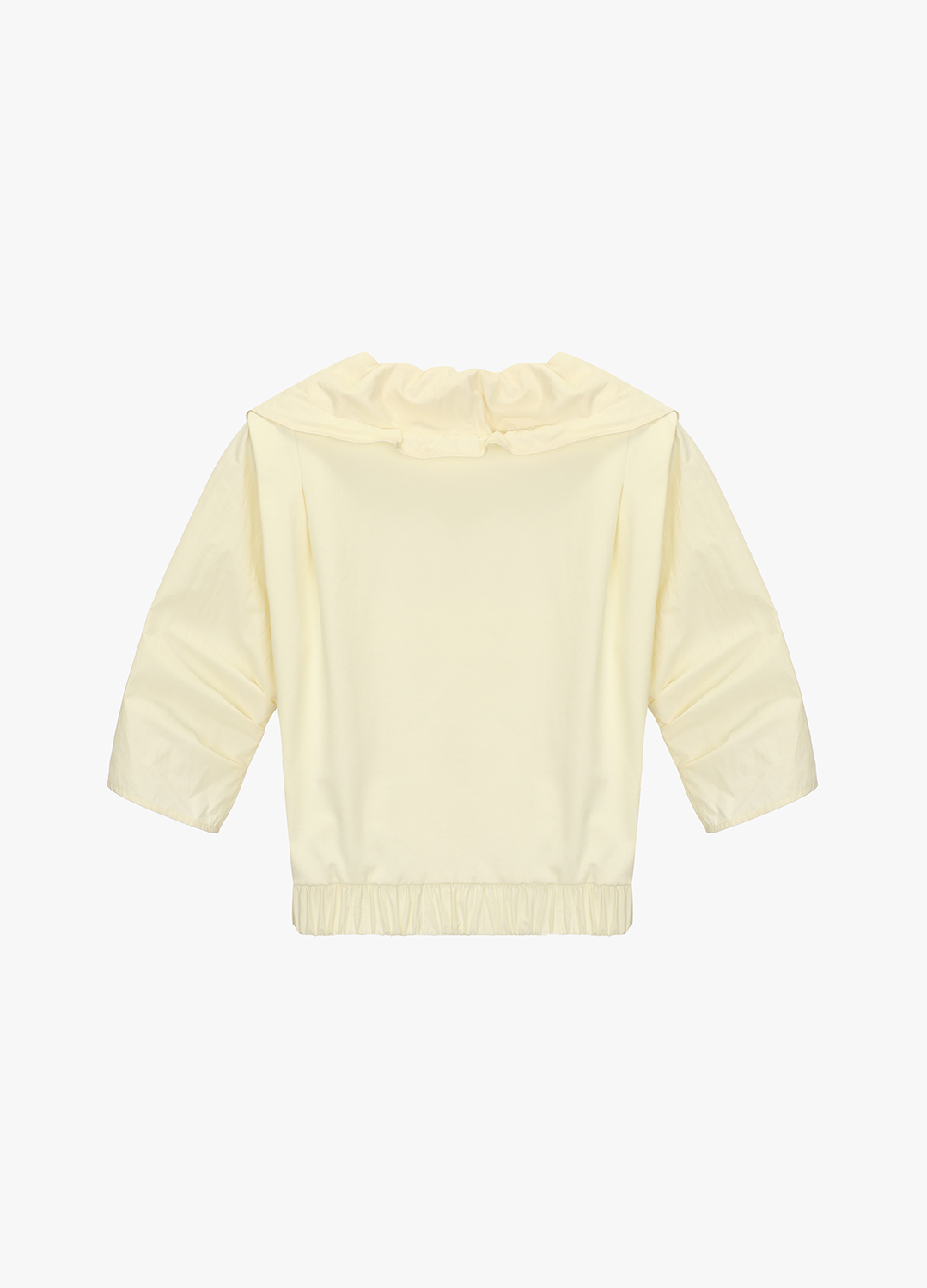 저지 블록 블라우스_LIGHT BEIGE_5
