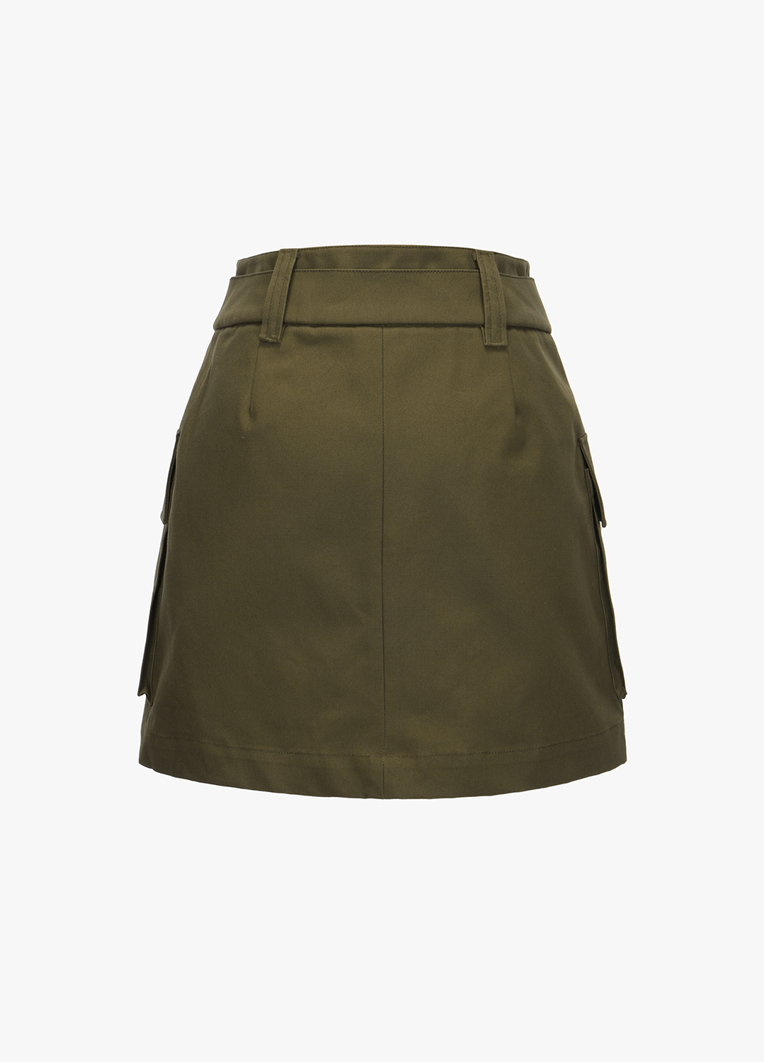 [EBM OUTLET]숏 카고 스커트_KHAKI_10