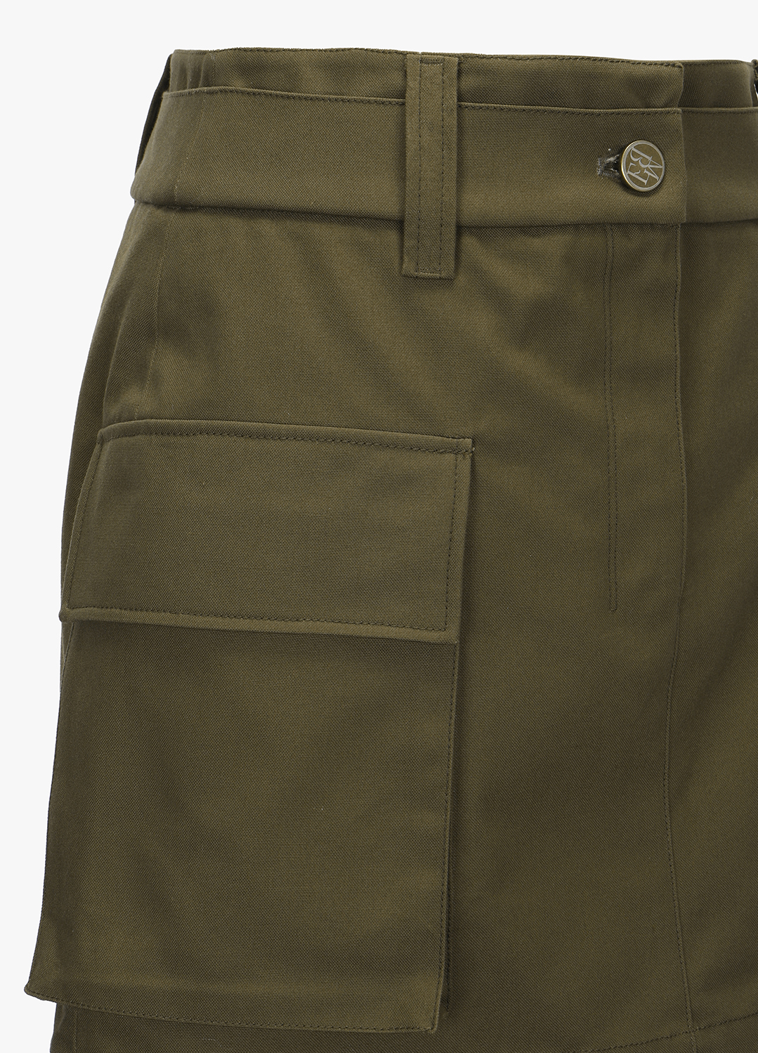 [EBM OUTLET]숏 카고 스커트_KHAKI_11