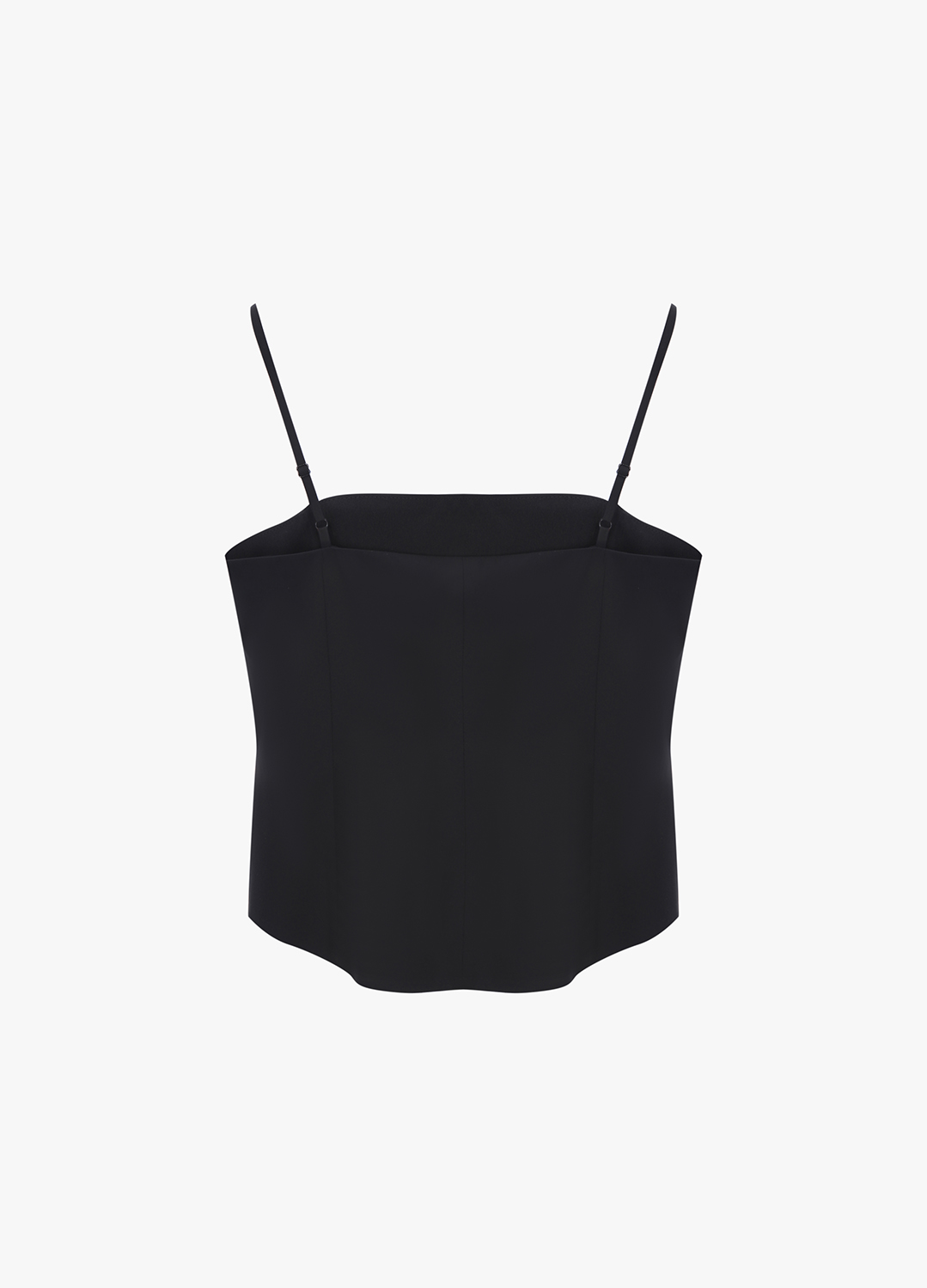 [시즌오프]나일론 혼방 뷔스티에_BLACK_6