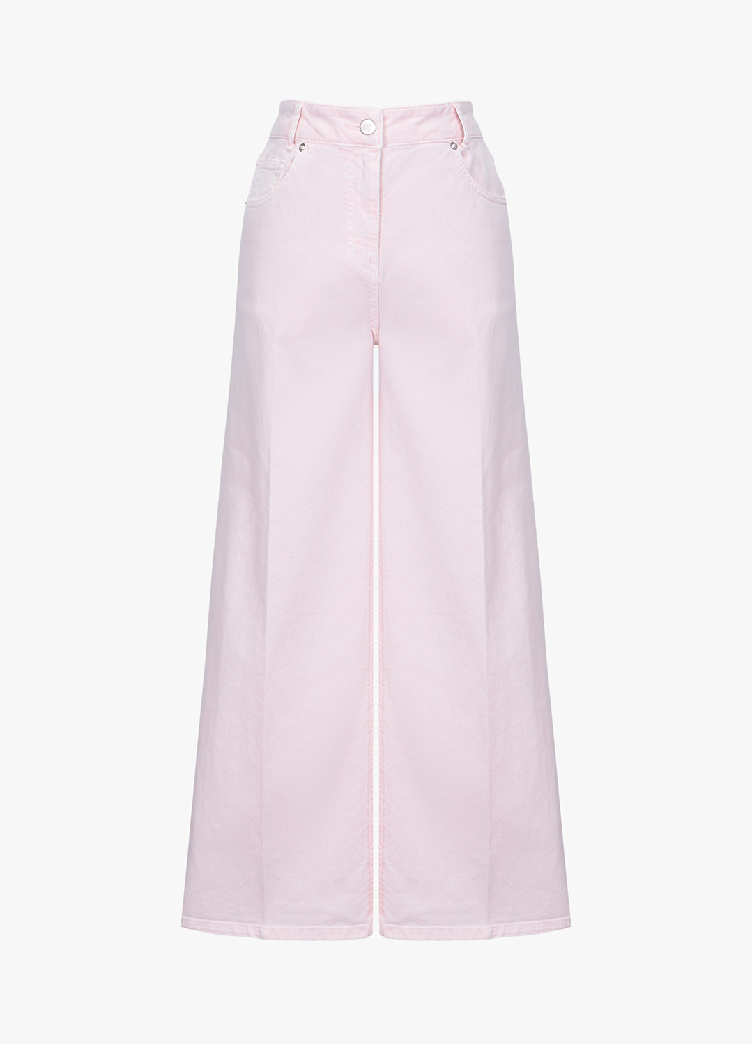 [추가20]M 로고 자수 와이드 핏 데님 팬츠_LIGHT PINK_5