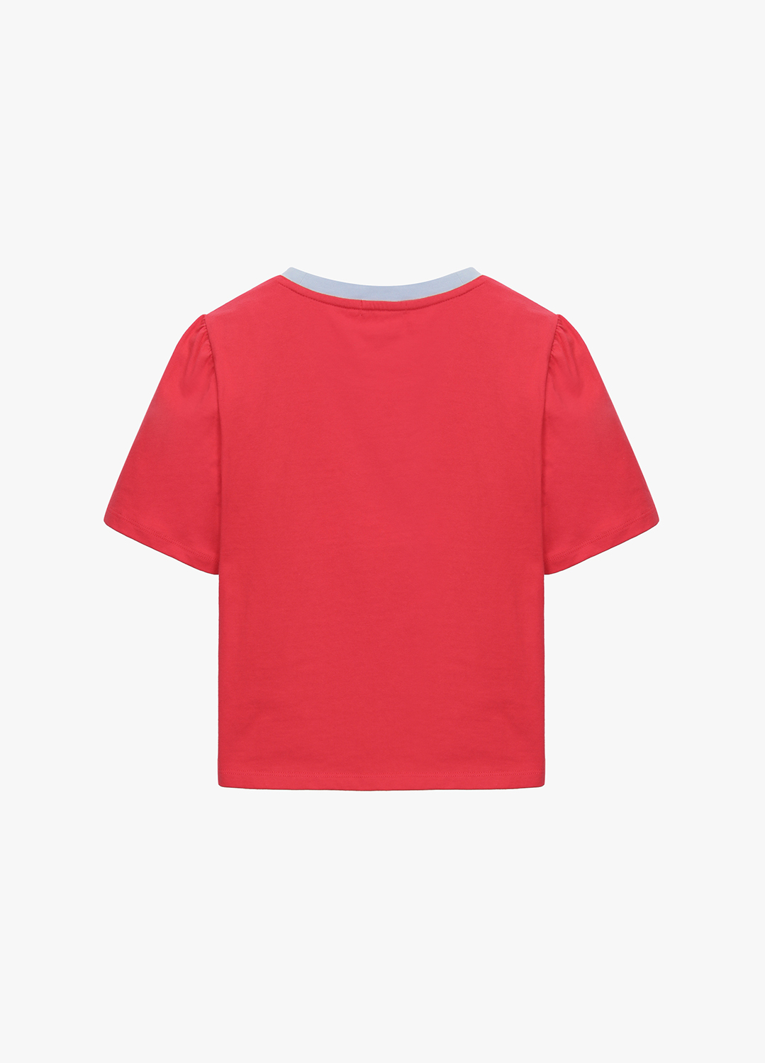[SALE]컬러블록 티셔츠_RED_2