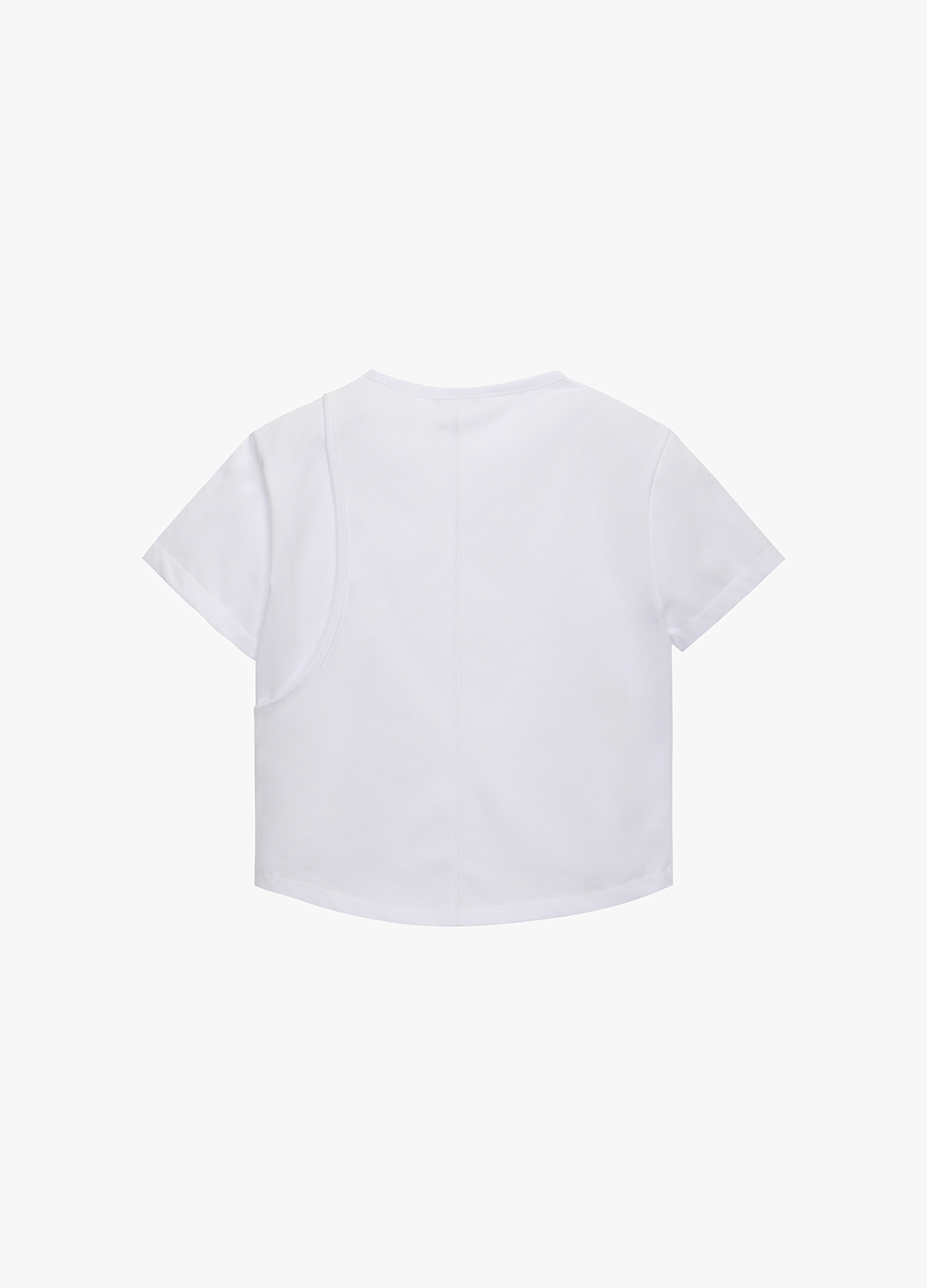 [SALE]슬릿 포인트 티셔츠_WHITE_8
