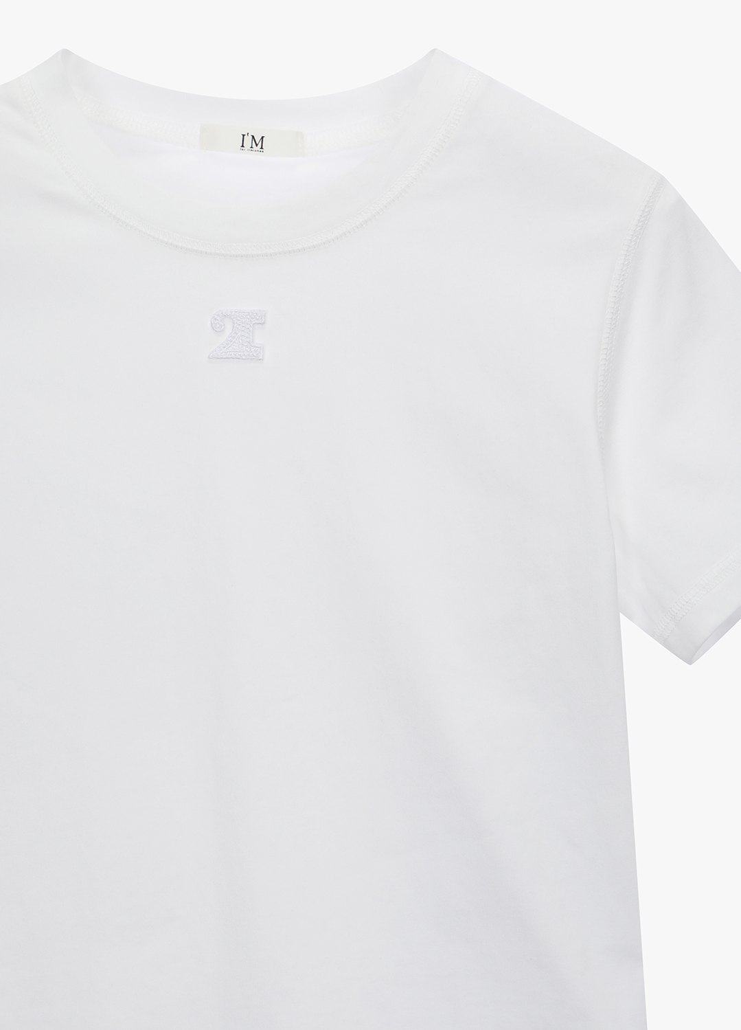 [Exclusive]데일리 로고 티셔츠_WHITE_10