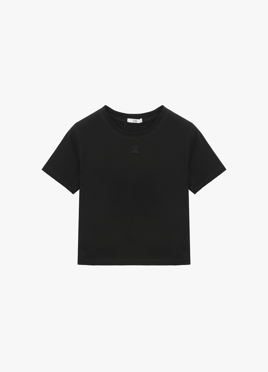 [Exclusive]데일리 로고 티셔츠_BLACK_6