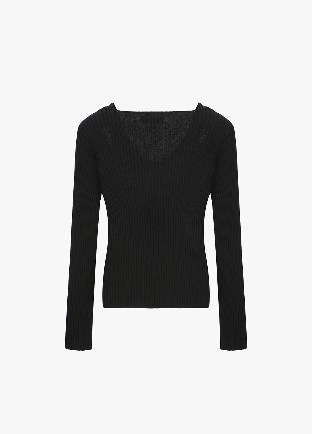 [EBM OUTLET]볼레로 레이어드 니트_BLACK_10