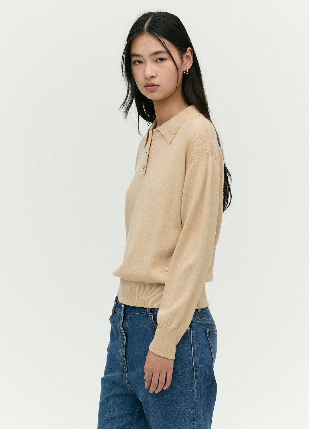 [EBM OUTLET]부츠컷 데님 팬츠_BLUE_8