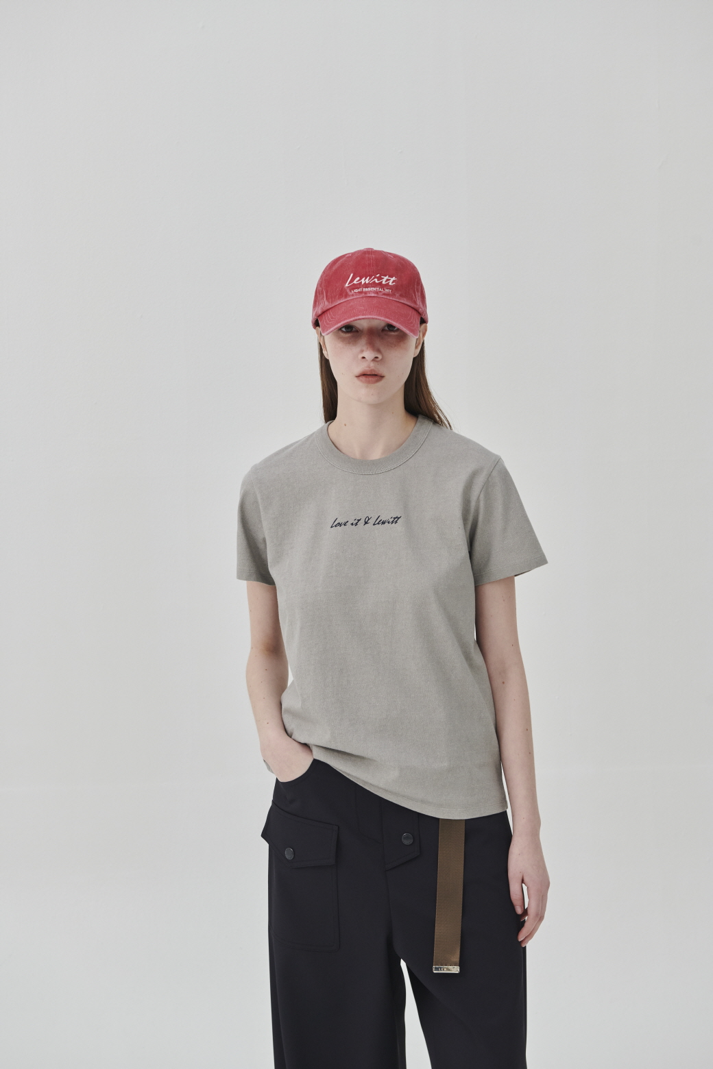 PIGMENT WASHING BALL CAP_RED_4