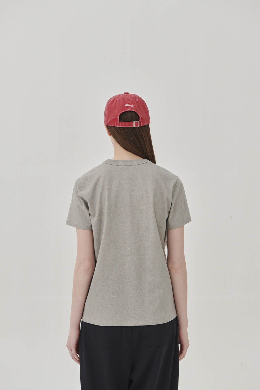 PIGMENT WASHING BALL CAP_RED_6