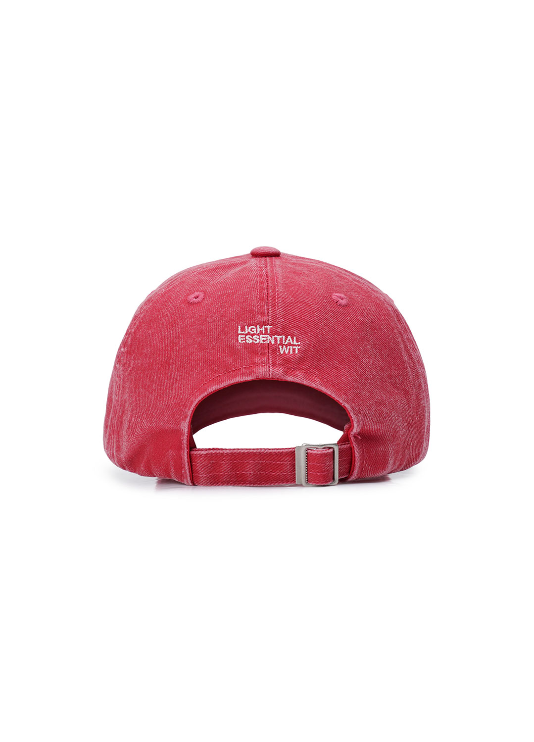 PIGMENT WASHING BALL CAP_RED_9