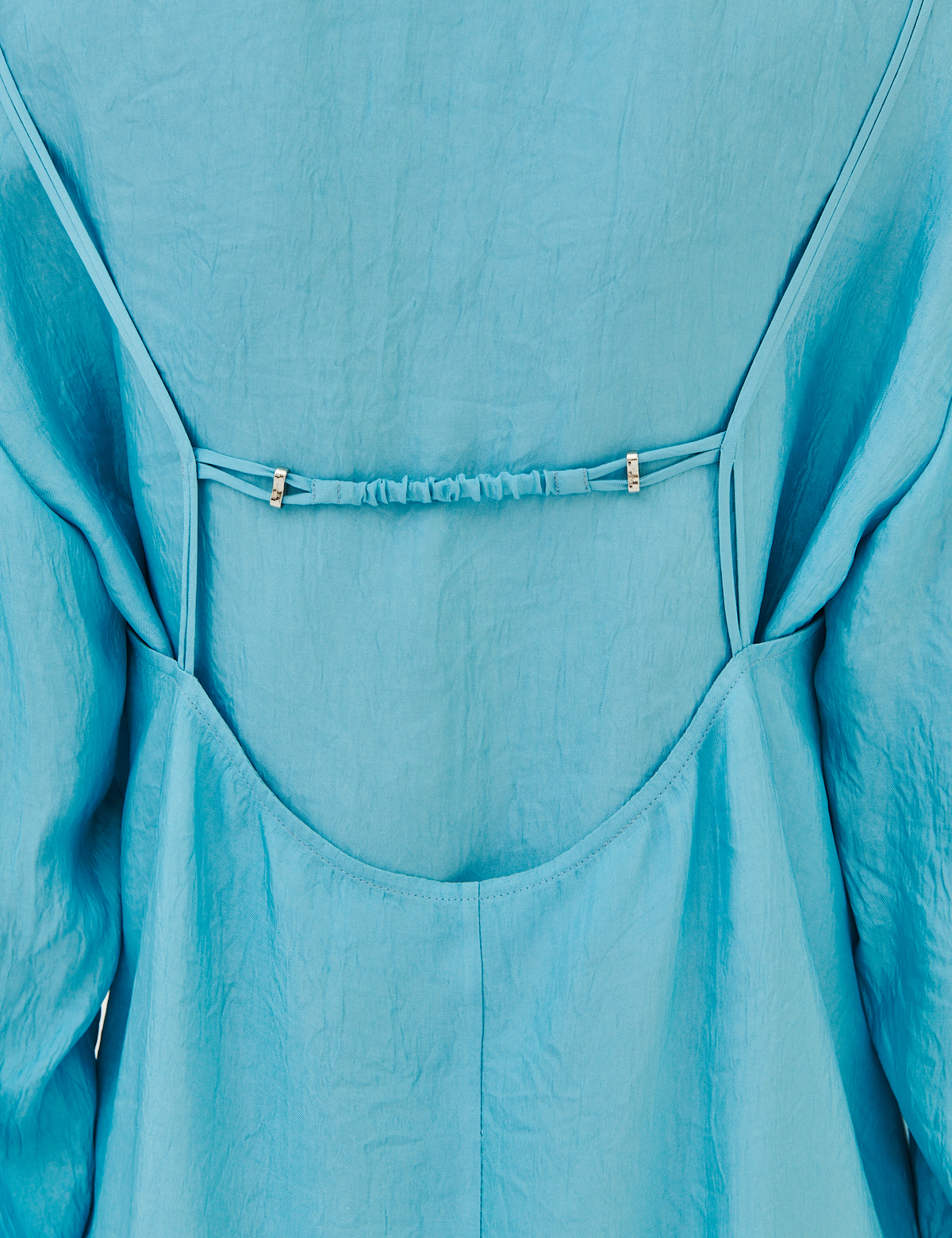 STRAP TOP LAYERED SHIRTS_BLUE_4