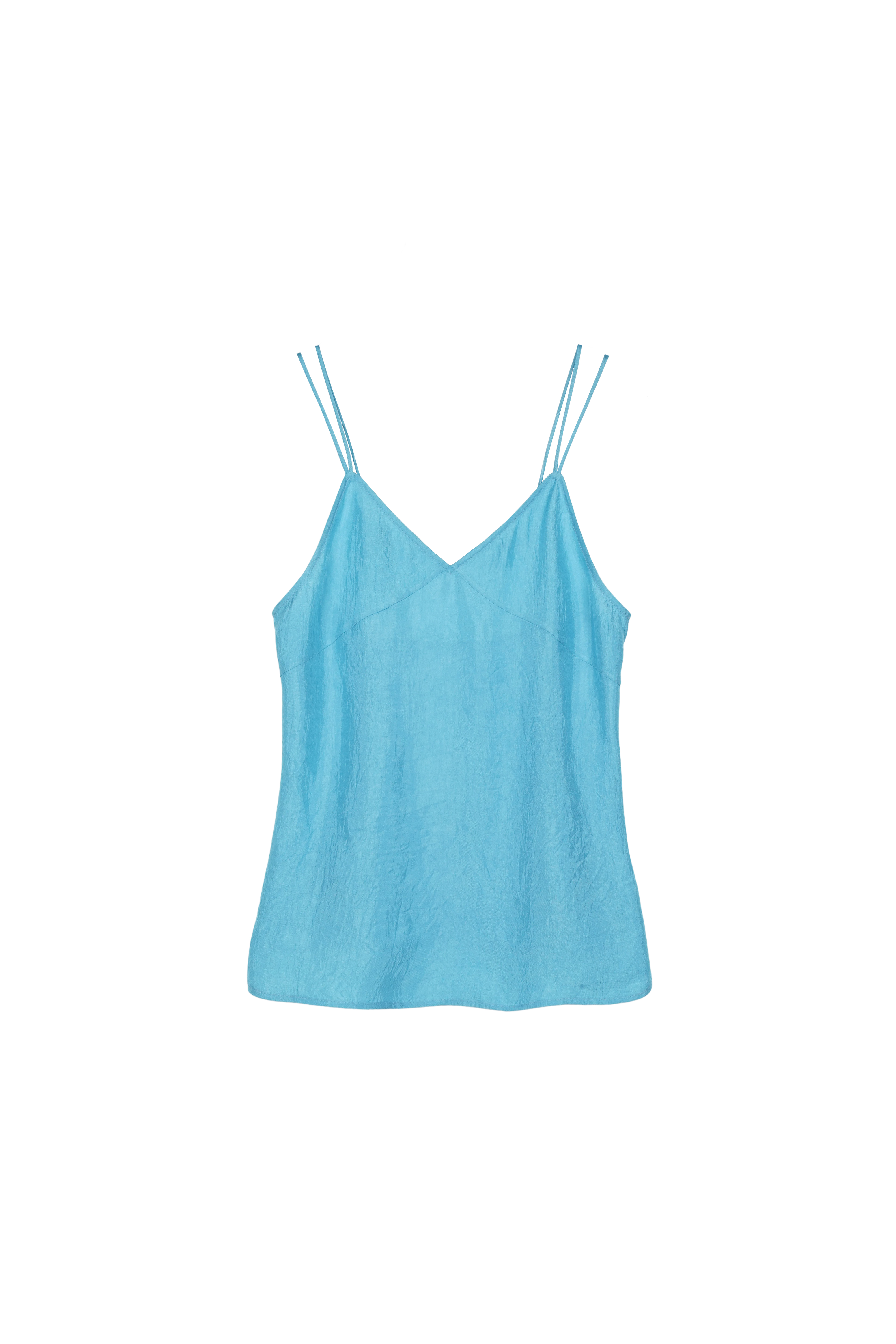 STRAP TOP LAYERED SHIRTS_BLUE_5