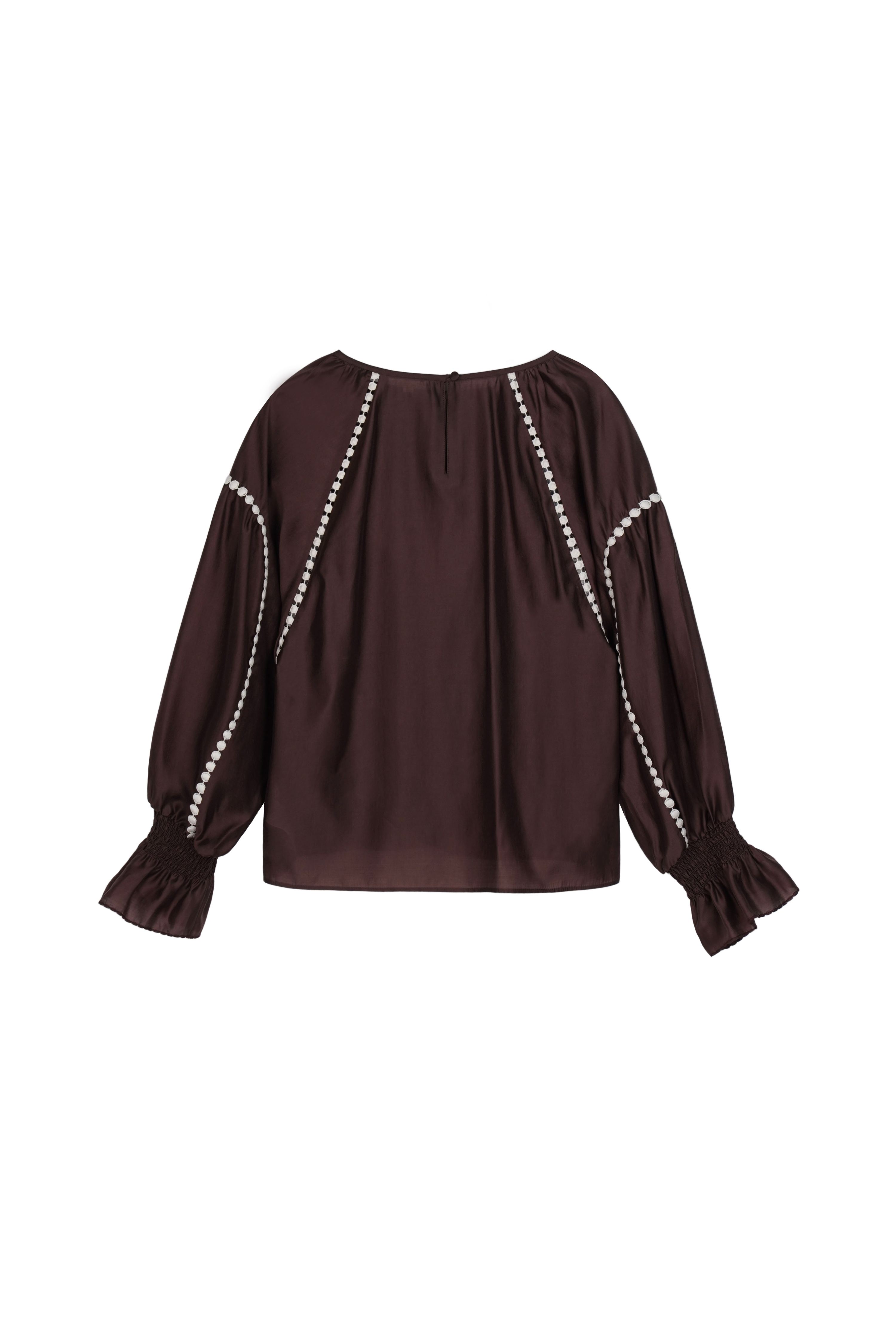 LACEWORK PEASANT BLOUSE_BROWN_11