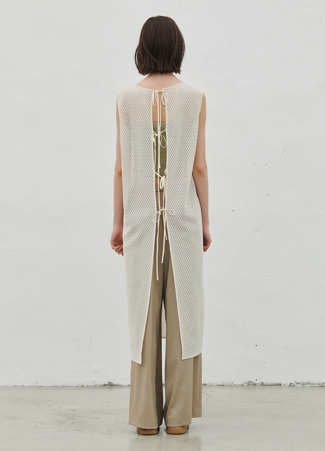 NET FABRIC COVER-UP DRESS_IVORY_3
