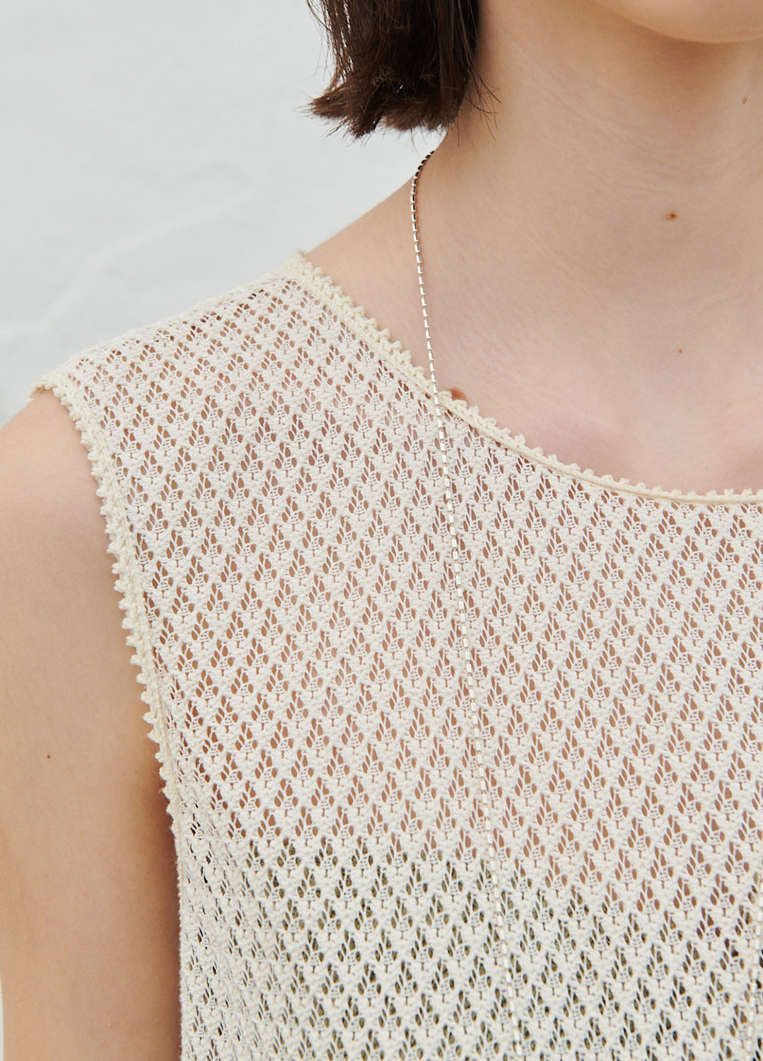 NET FABRIC COVER-UP DRESS_IVORY_5