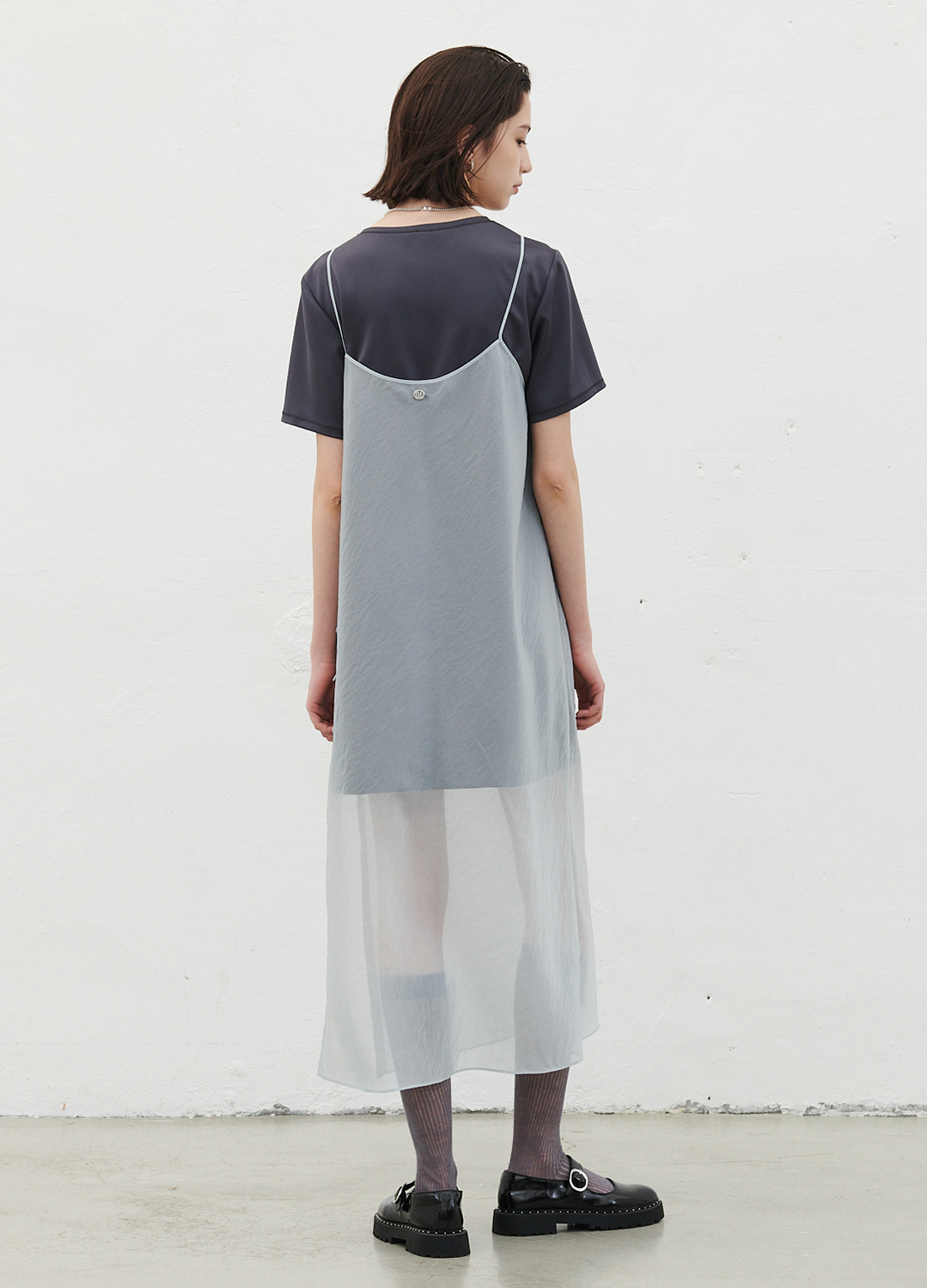 SHEER SLIP LAYERD DRESS_DARK GREY_3