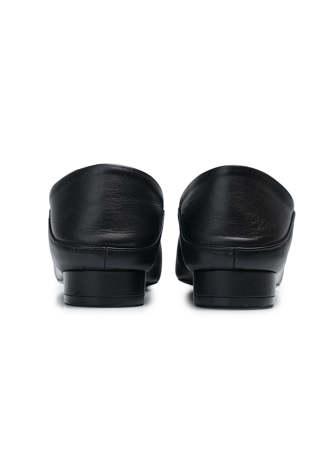 LAMB SKIN FOLDABLE PLAT SHOES_BLACK_7