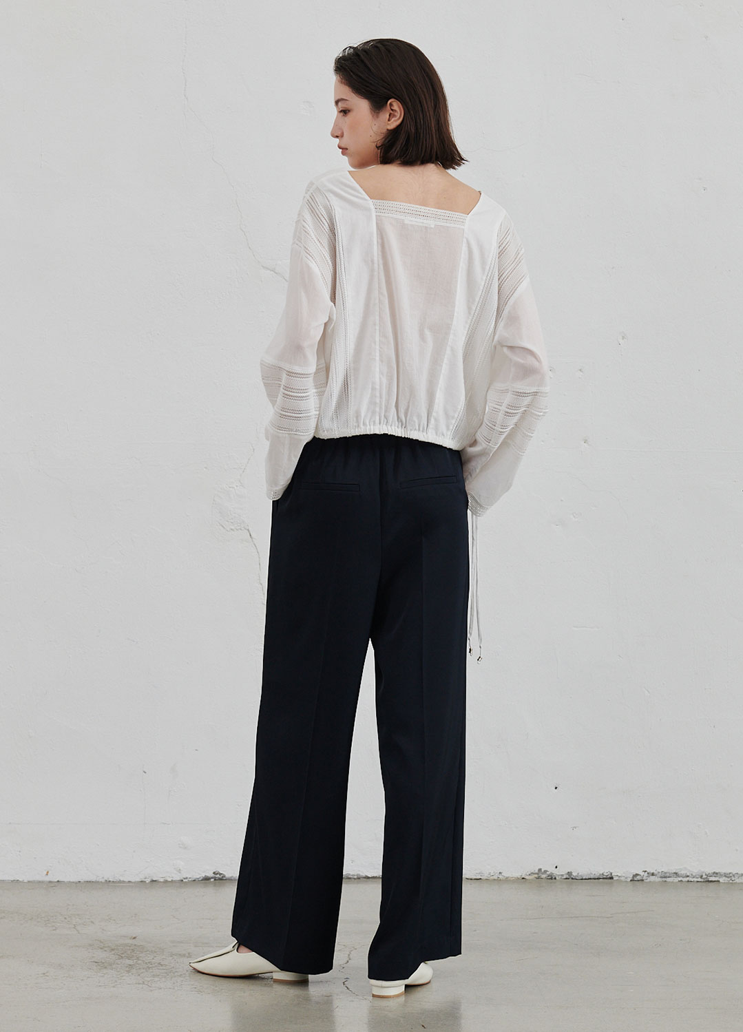 LACE PATCH BLOUSON BLOUSE_WHITE_5