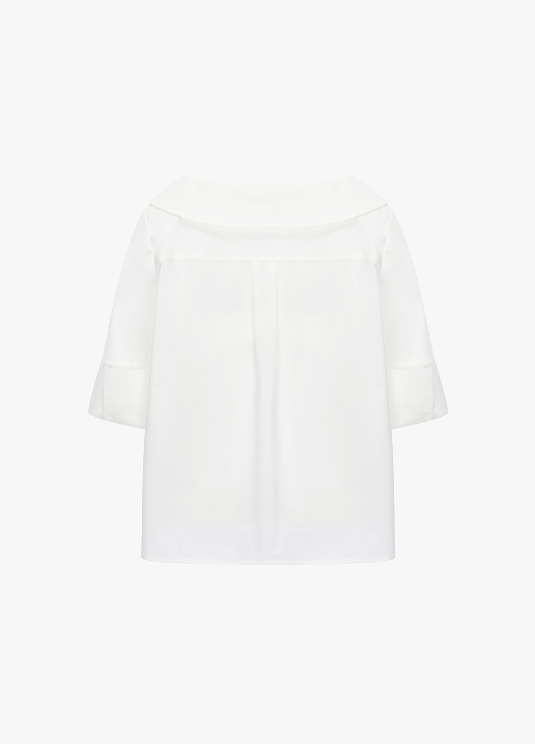 [잇미샤몰단독]와이드 카라 블라우스_WHITE_2