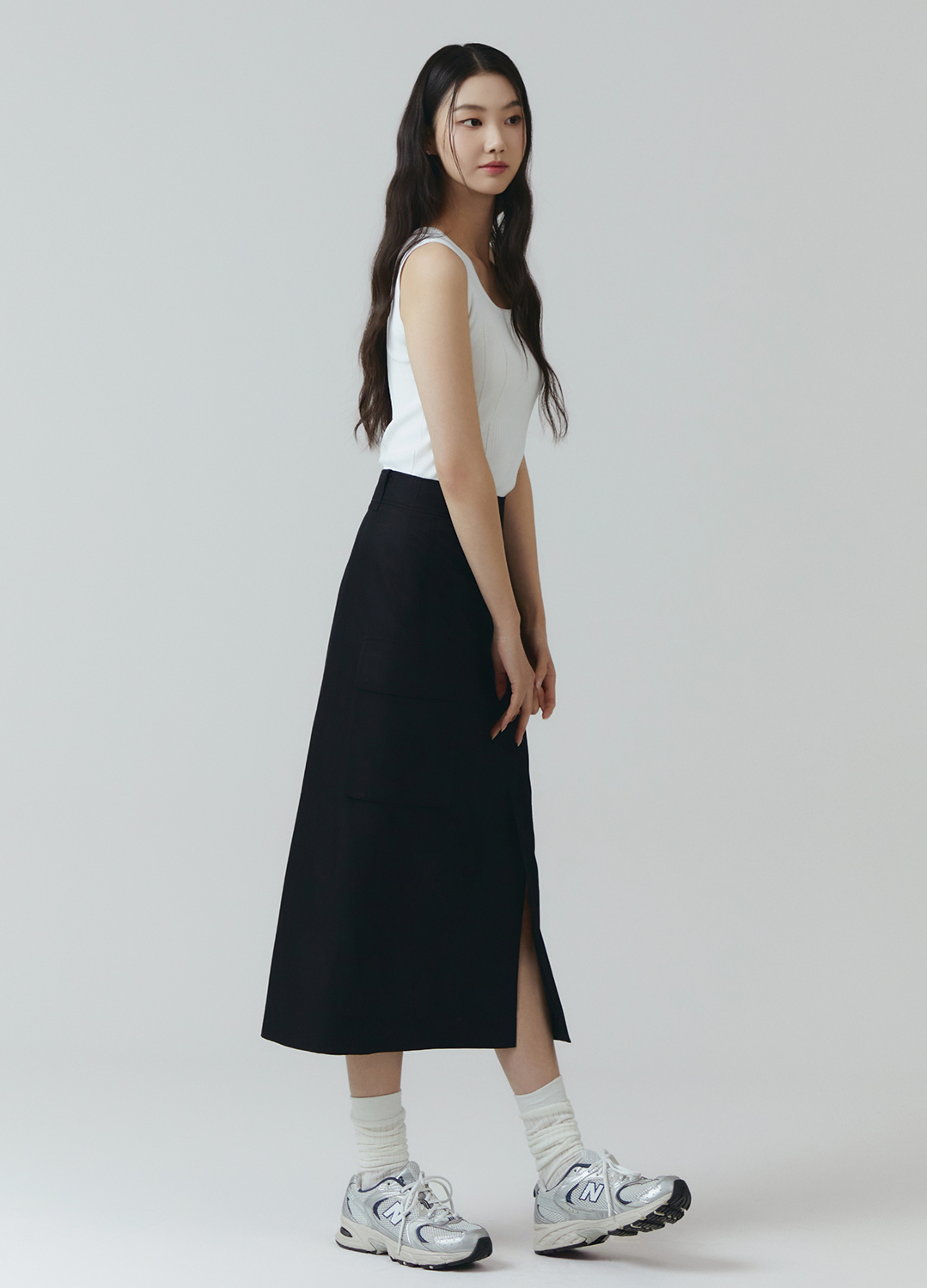 [잇미샤몰단독]스퀘어넥 나시탑_WHITE_8
