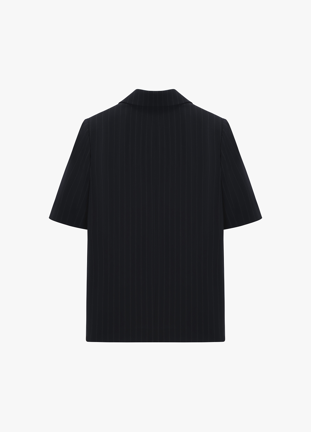 [프리오픈][EBM OUTLET]테일러드 숏 슬리브 미디 자켓_DARK NAVY_2