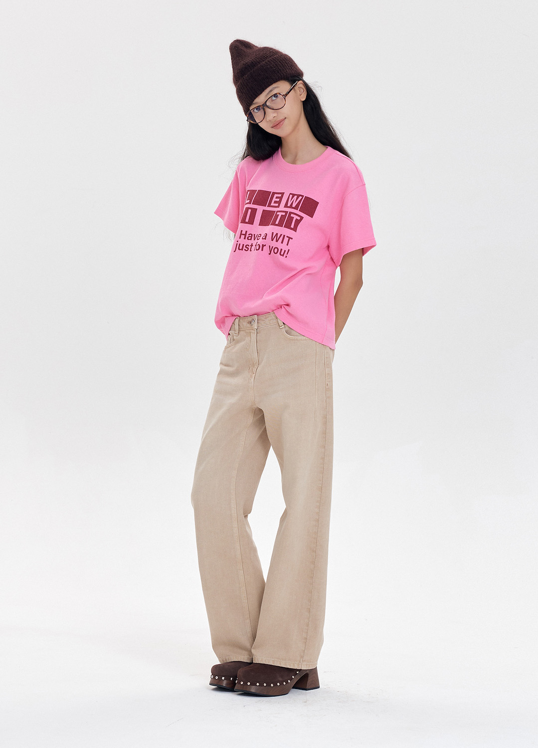 STRAIGHT FIT DENIM PANTS_BEIGE_7