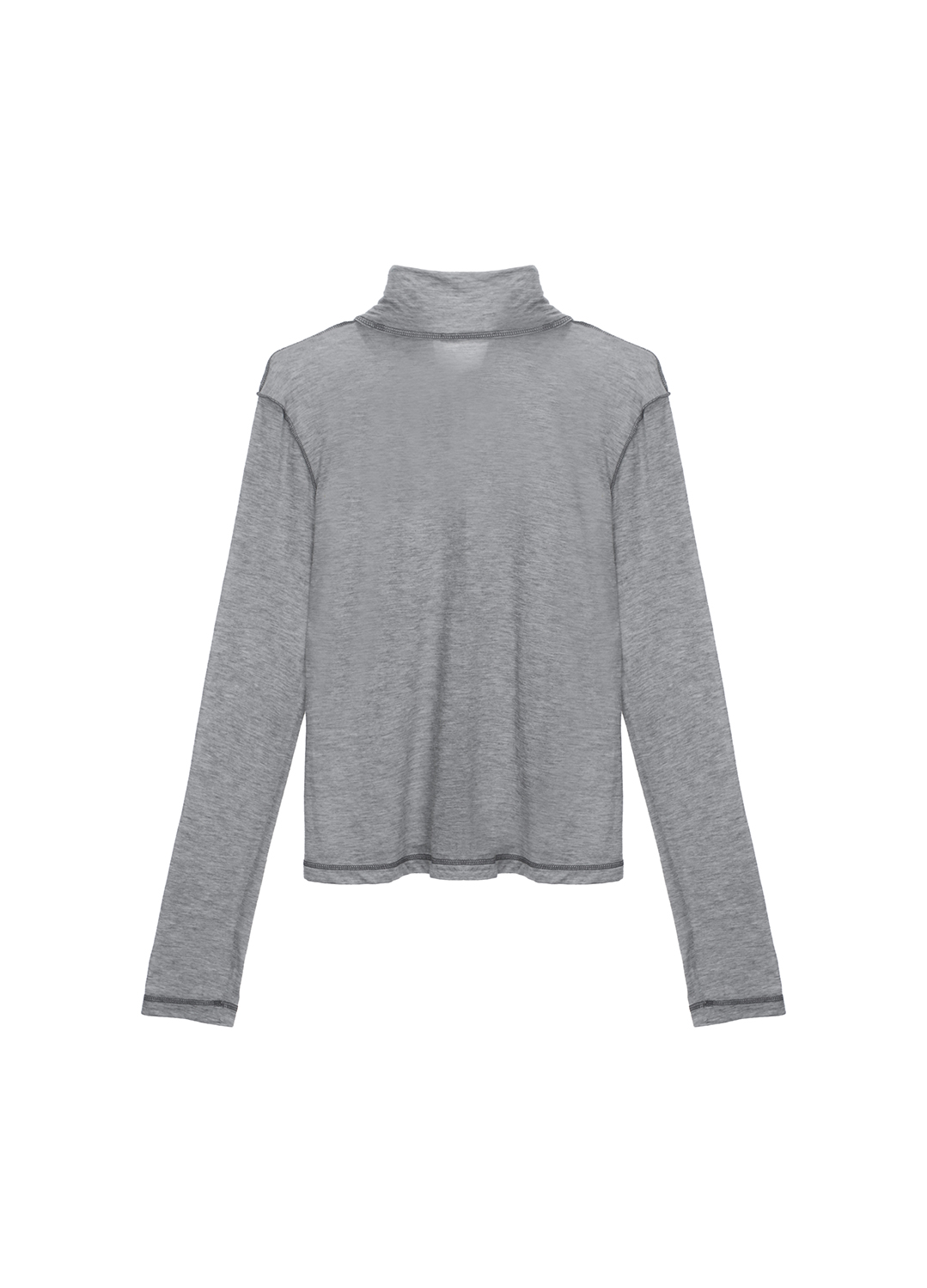 HIGH-NECK JERSEY TOP_GREY_6