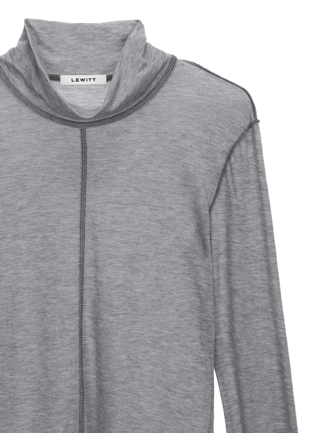 HIGH-NECK JERSEY TOP_GREY_7