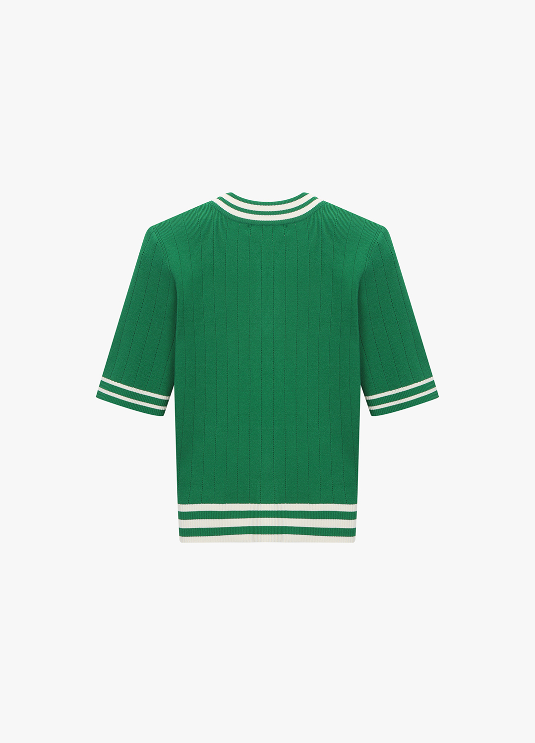 [프리오픈]컬러 배색 디테일 가디건_GREEN_6