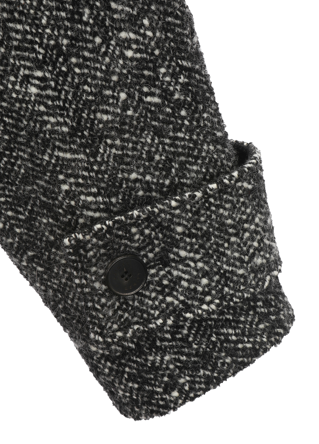 WOOL BLEND SINGLE SHORT JACKET_BLACK_11