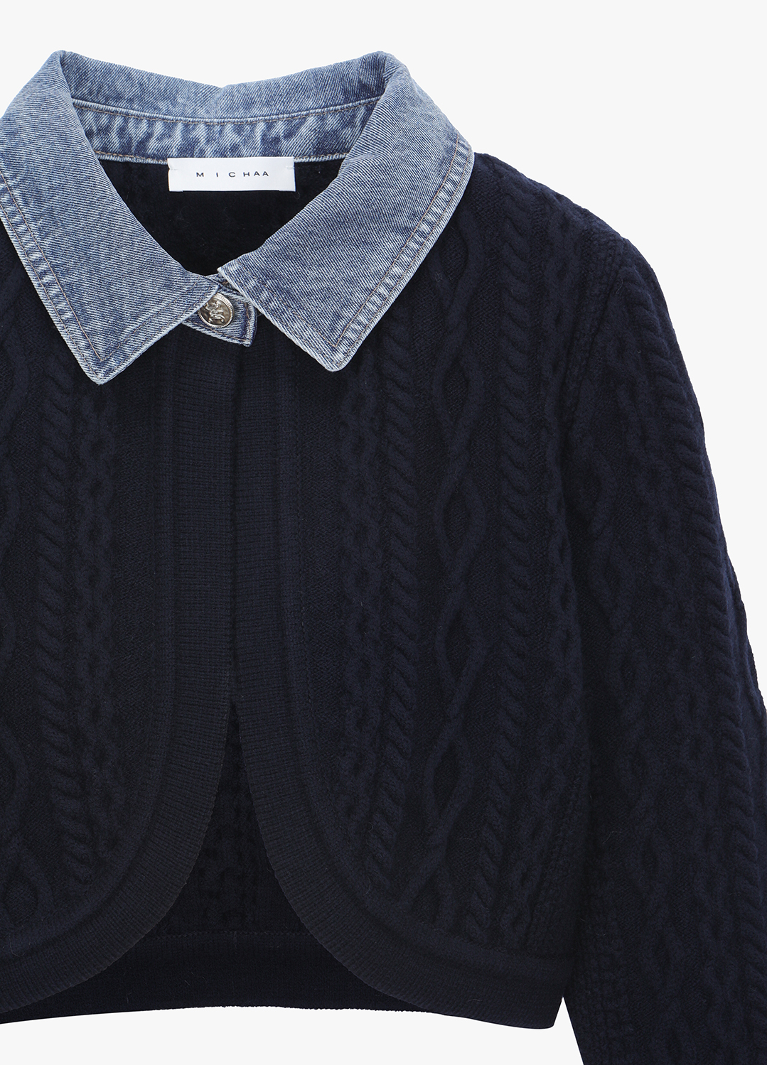 [추가20]케이블 스탠카라 가디건_DARK NAVY_7