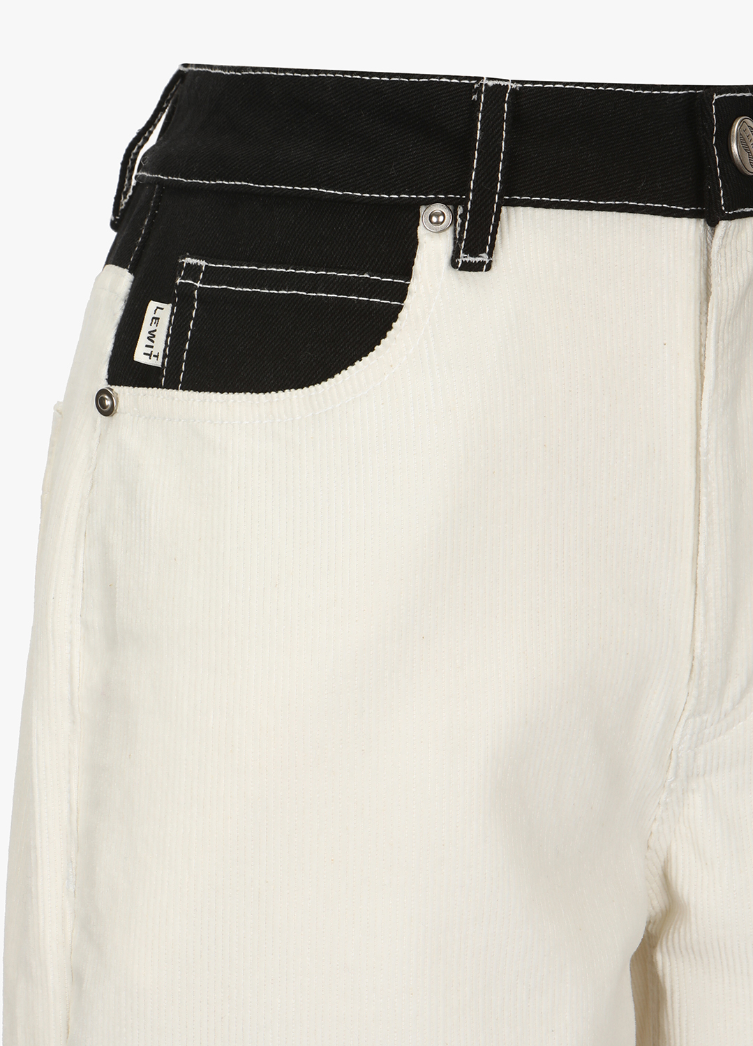 DENIM PATCH CORDUROI PANTS_IVORY_11