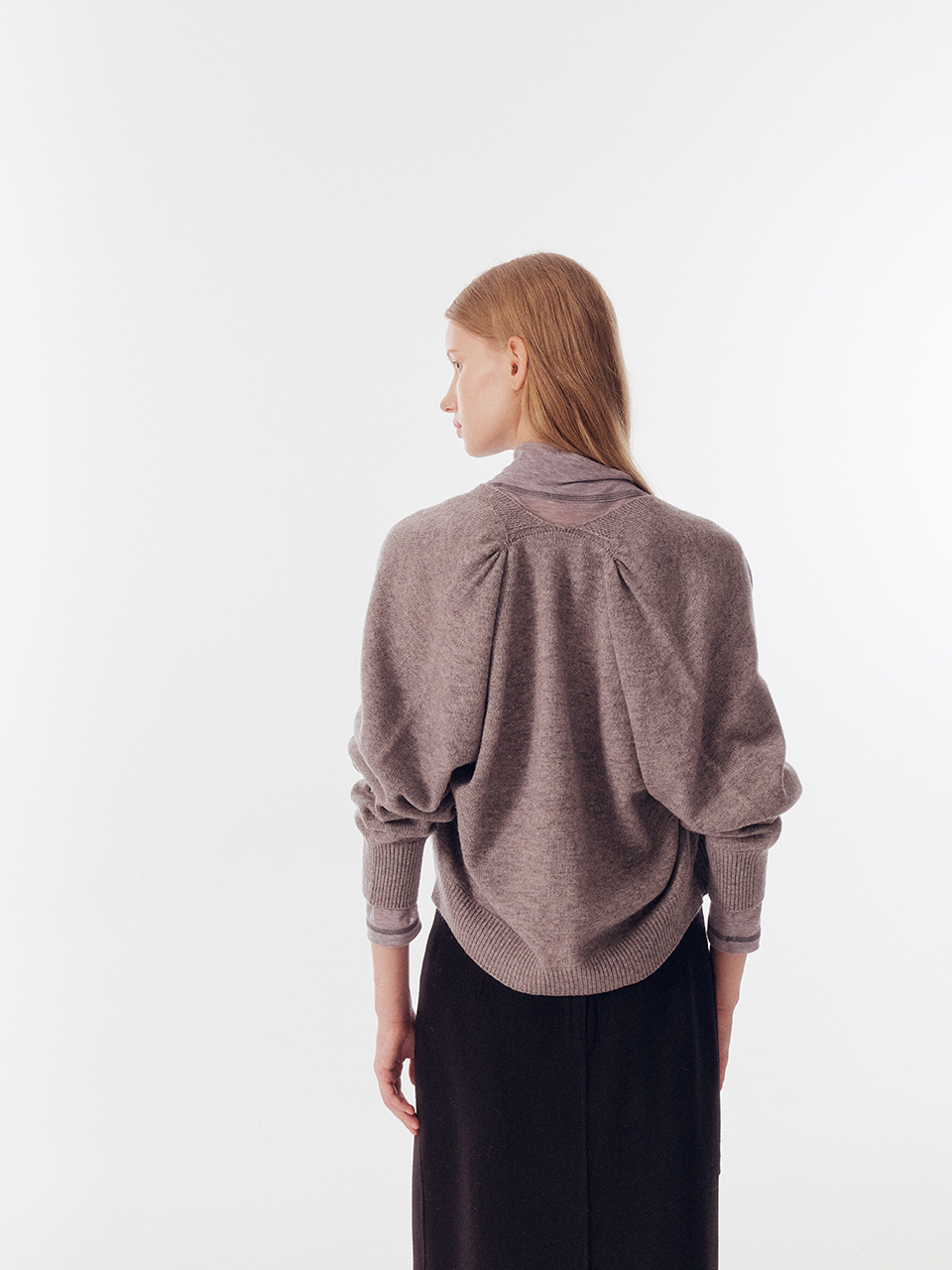 HOLGAMENT CARDIGAN_GREY_5