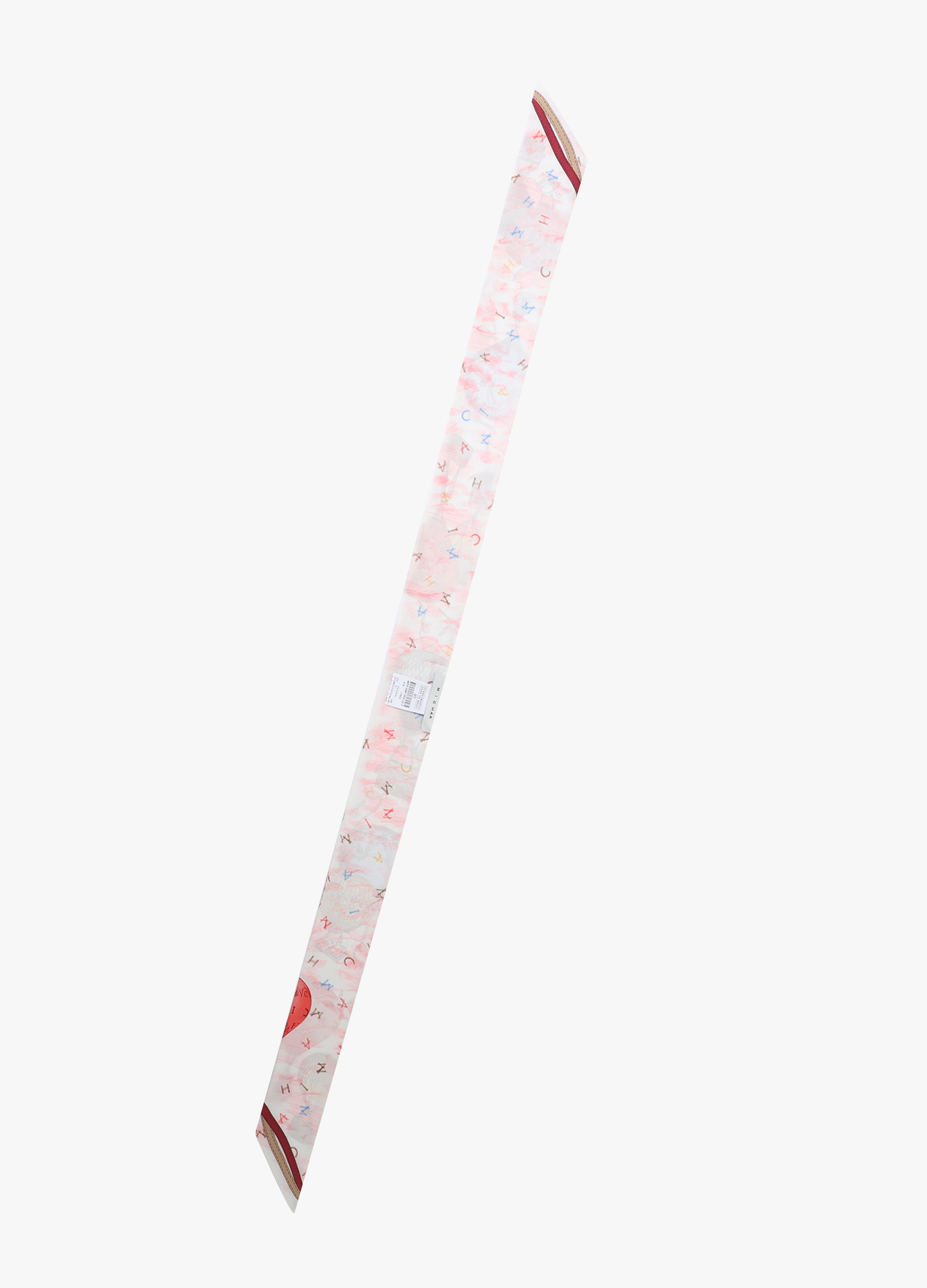 실크 에드벌룬 트윌리 스카프_LIGHT PINK_4