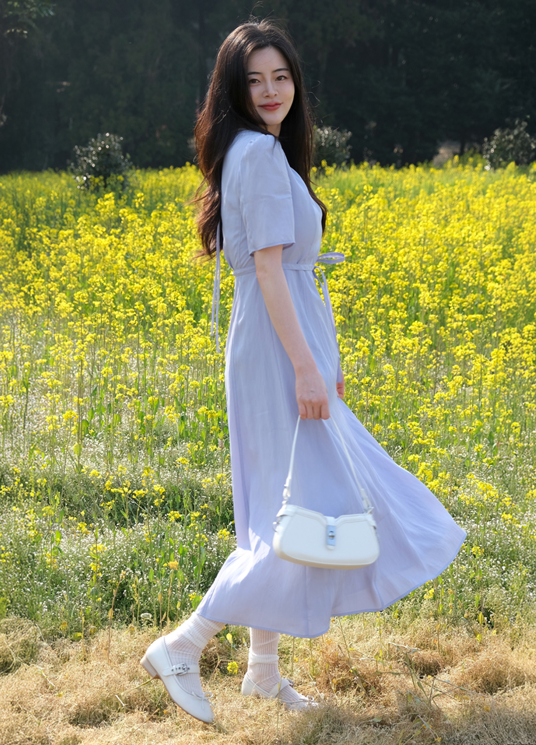 키링 미니 숄더백_IVORY_5