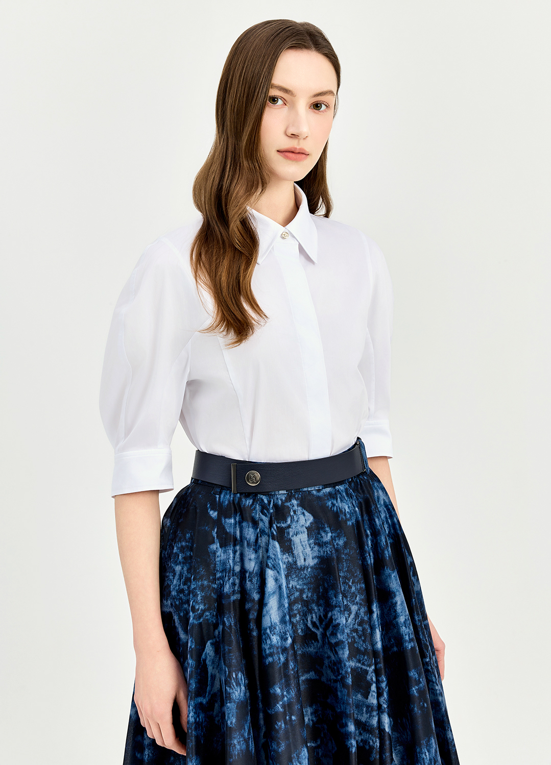 [추가20]스탠카라 블라우스_WHITE_1