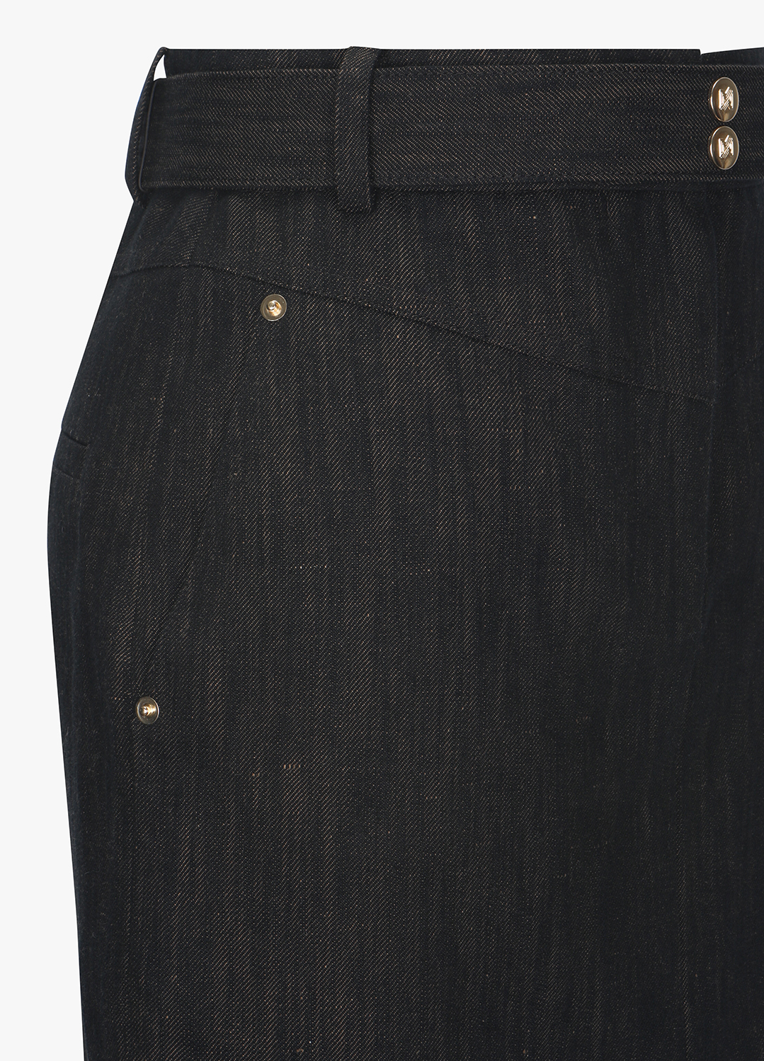[추가20]H라인 롱 스커트_DARK BROWN_3