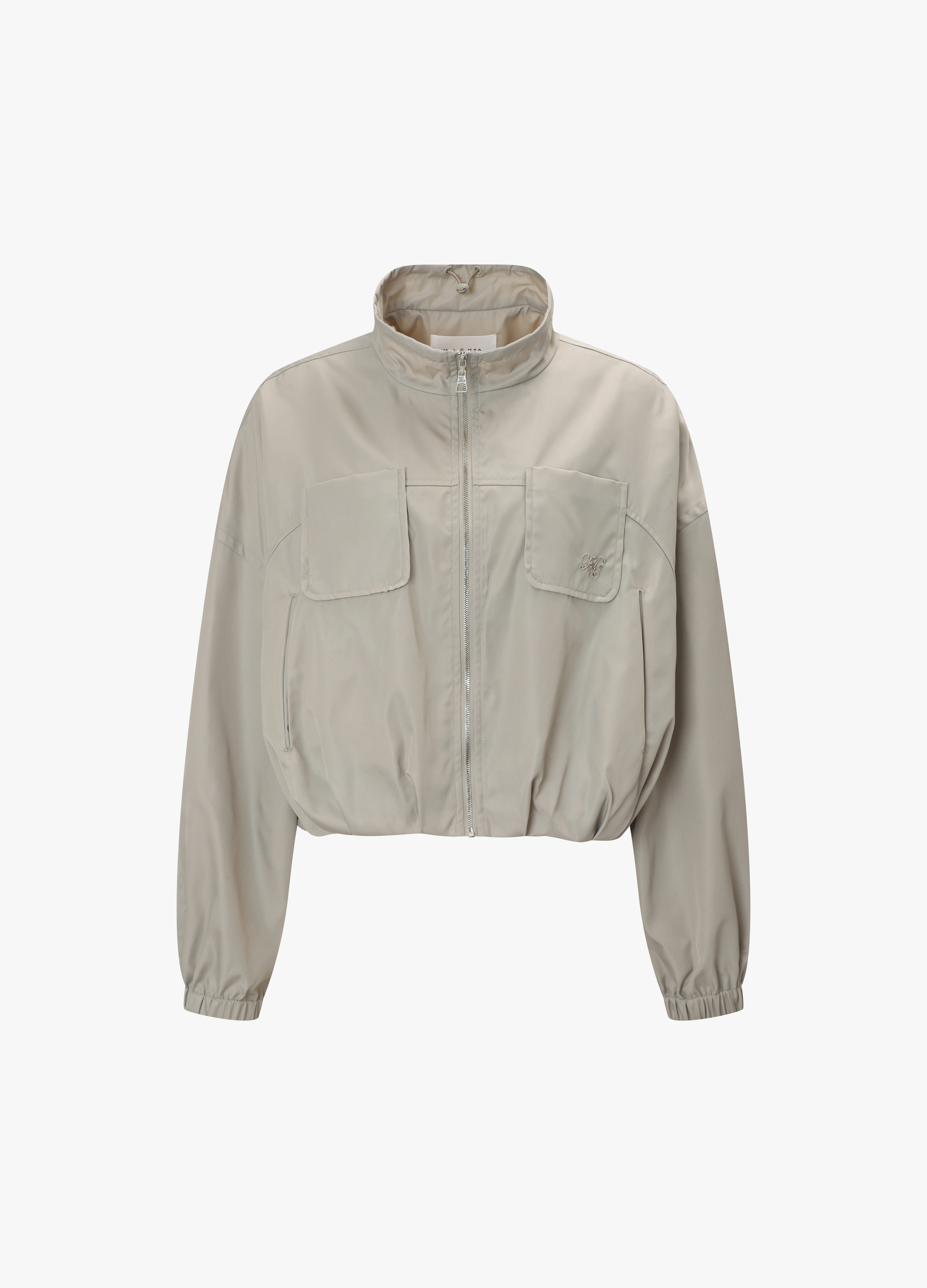 [추가20]투 포켓 집업 점퍼_KHAKI BEIGE_1