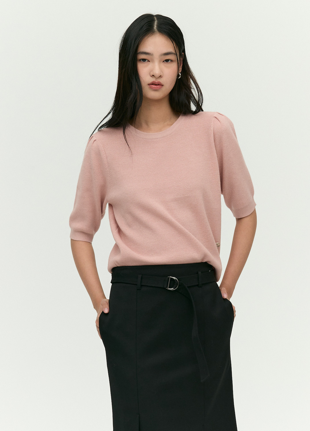 베이직 라운드넥 풀오버_LIGHT PINK_1