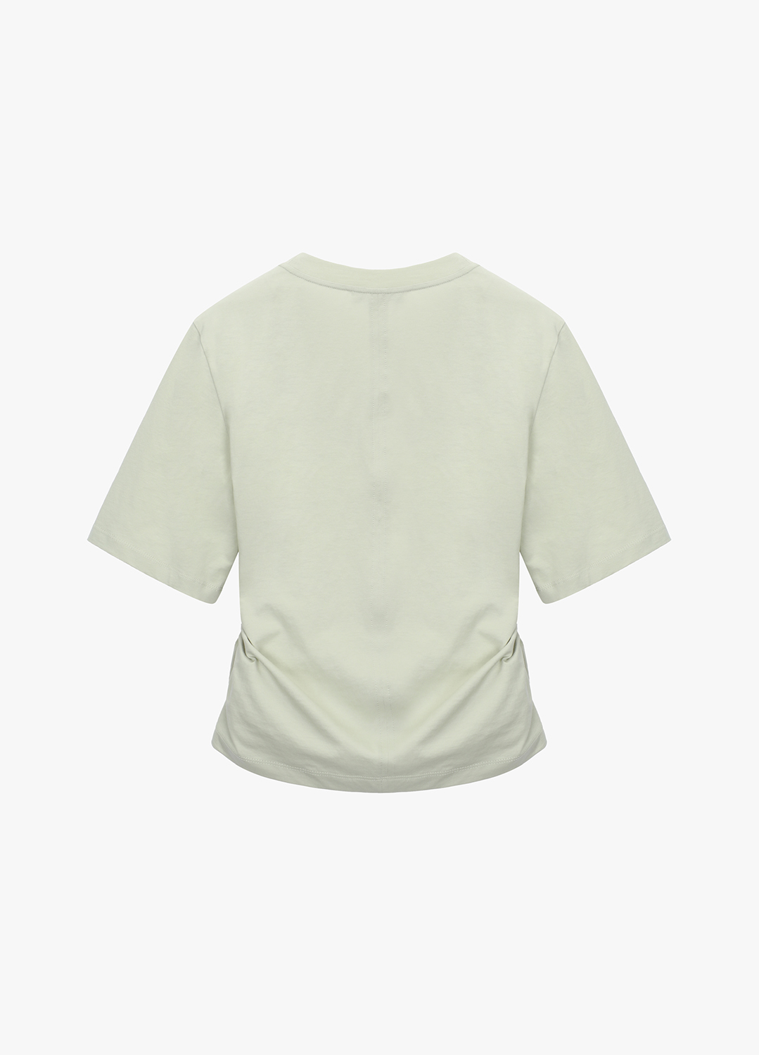 [시즌오프]스트링 디테일 져지 티셔츠_LIGHT KHAKI_13
