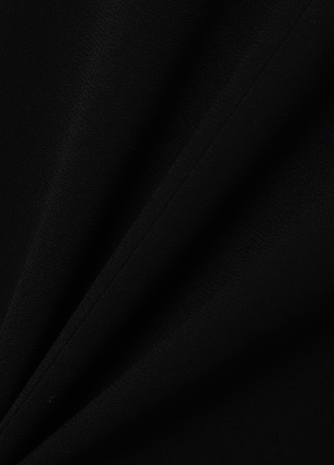 [추가20]웨이브넥 벨티드 롱 원피스_BLACK_6
