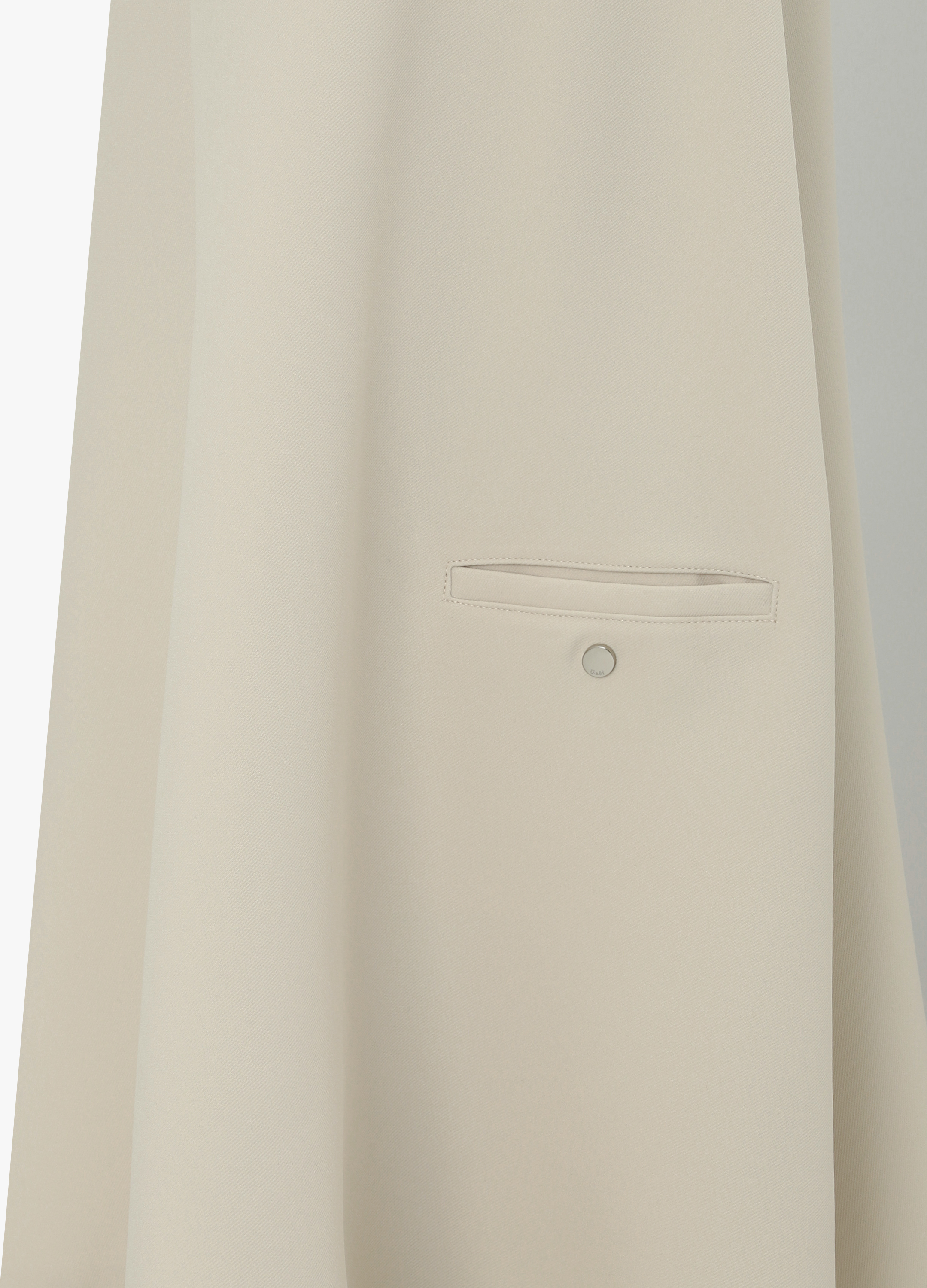 스티치 A라인 밴딩 스커트_LIGHT BEIGE_11