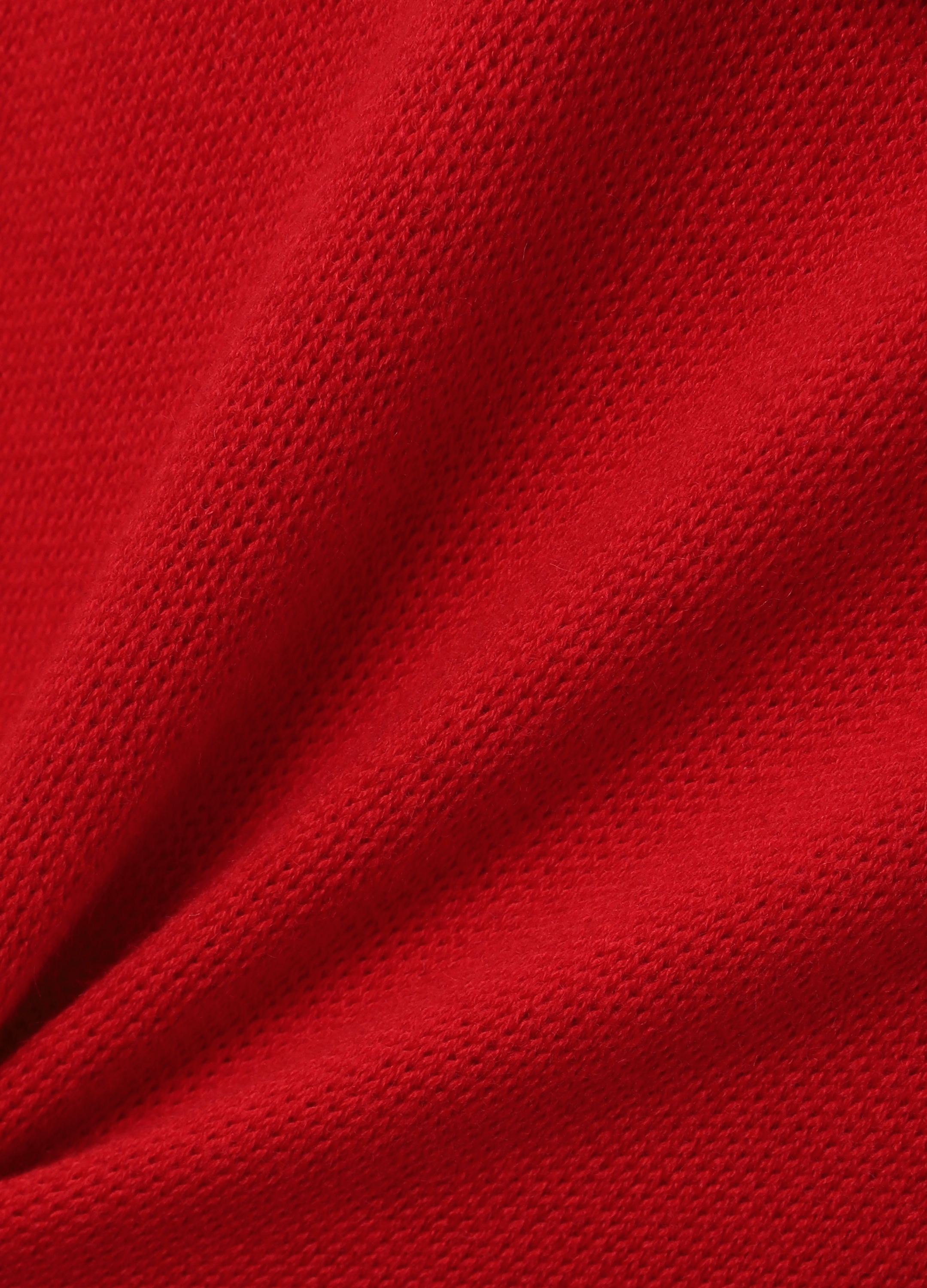 볼레로 니트 가디건_RED_12