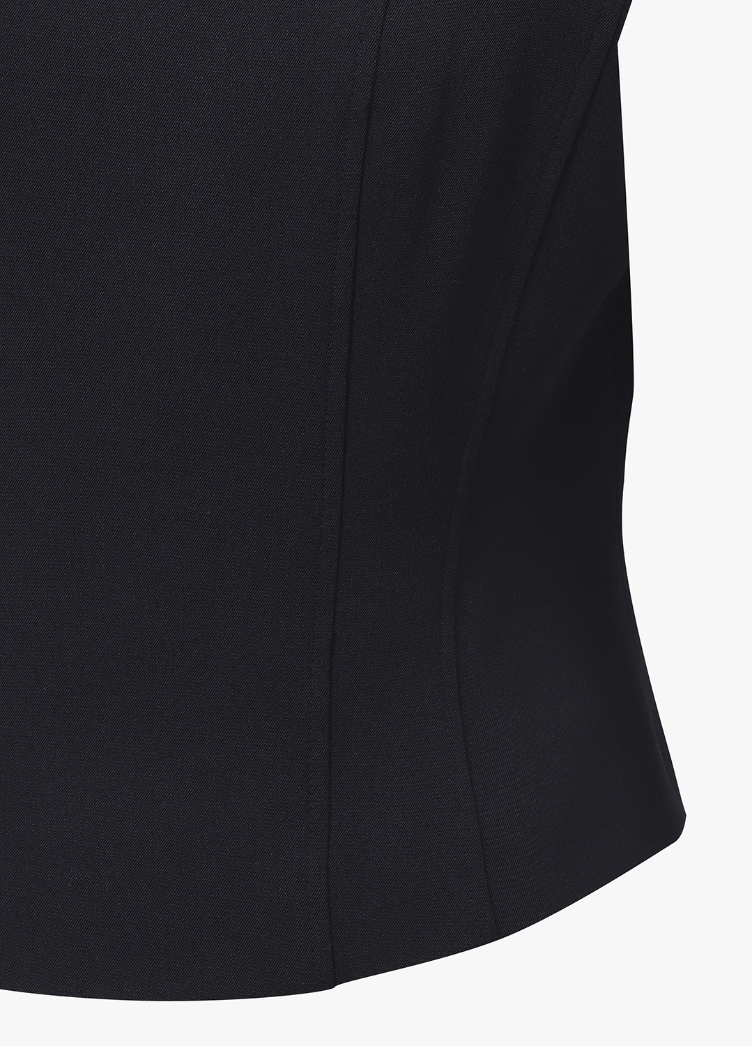 [추가20]셔츠 카라 뷔스티에 블라우스_DARK NAVY_4