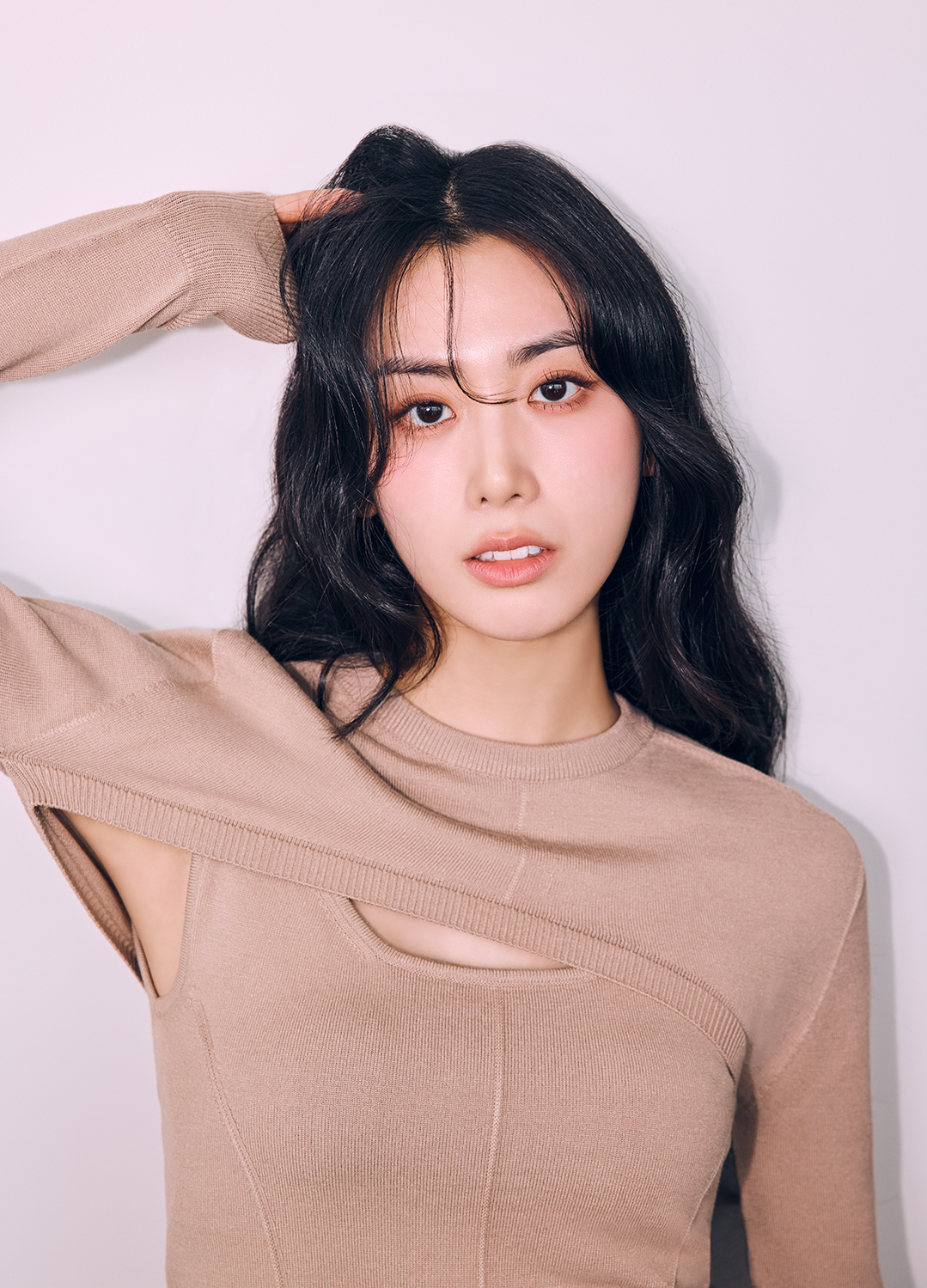 비스코스 볼레로 풀오버_DARK BEIGE_1