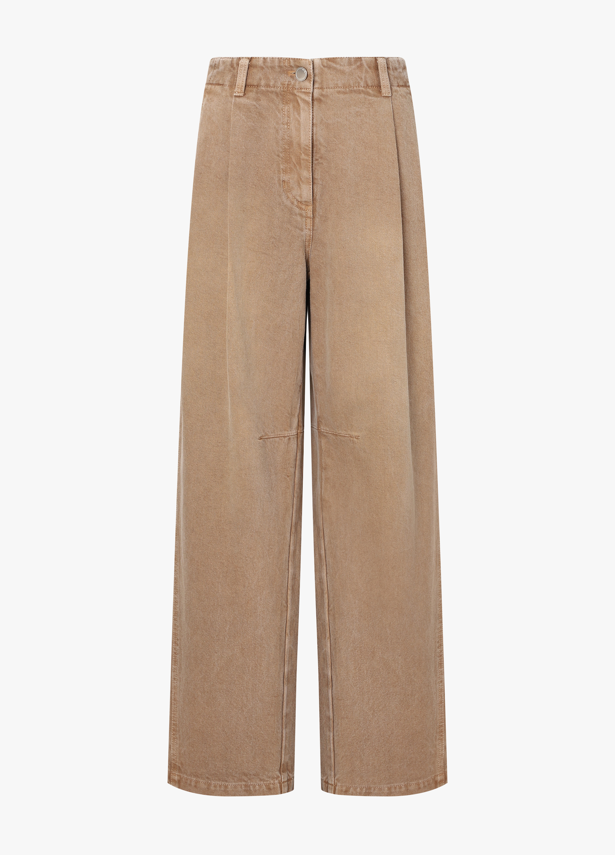 셀파워싱 데님 팬츠_BEIGE_8