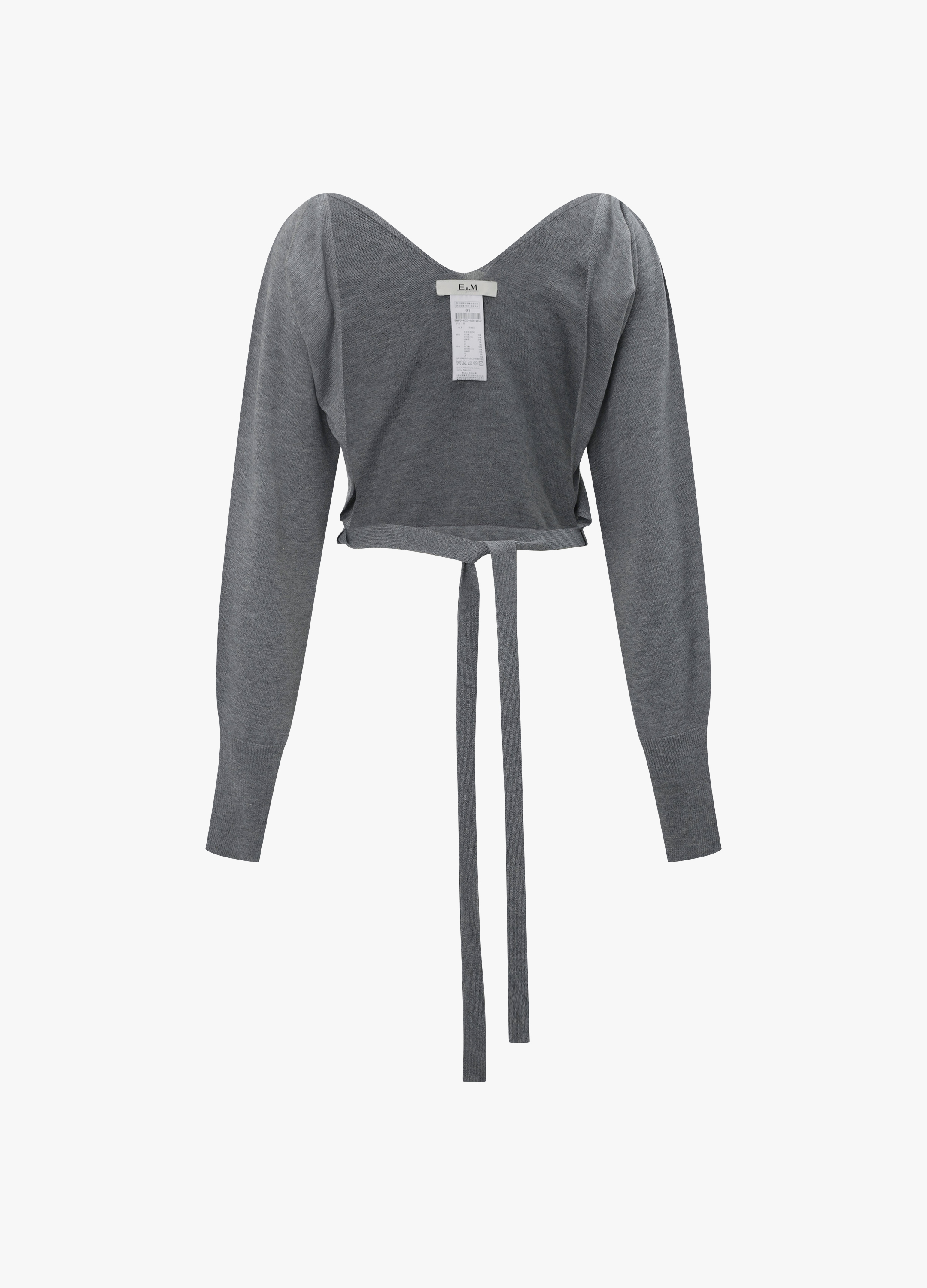 [시즌오프]실크 혼방 니트 가디건_MELANGE_13