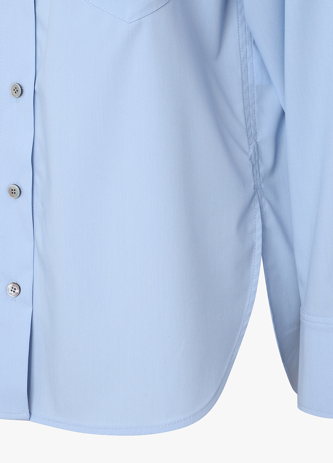 [EXCLUSIVE] 오픈카라 오버핏 셔츠_LIGHT BLUE_15